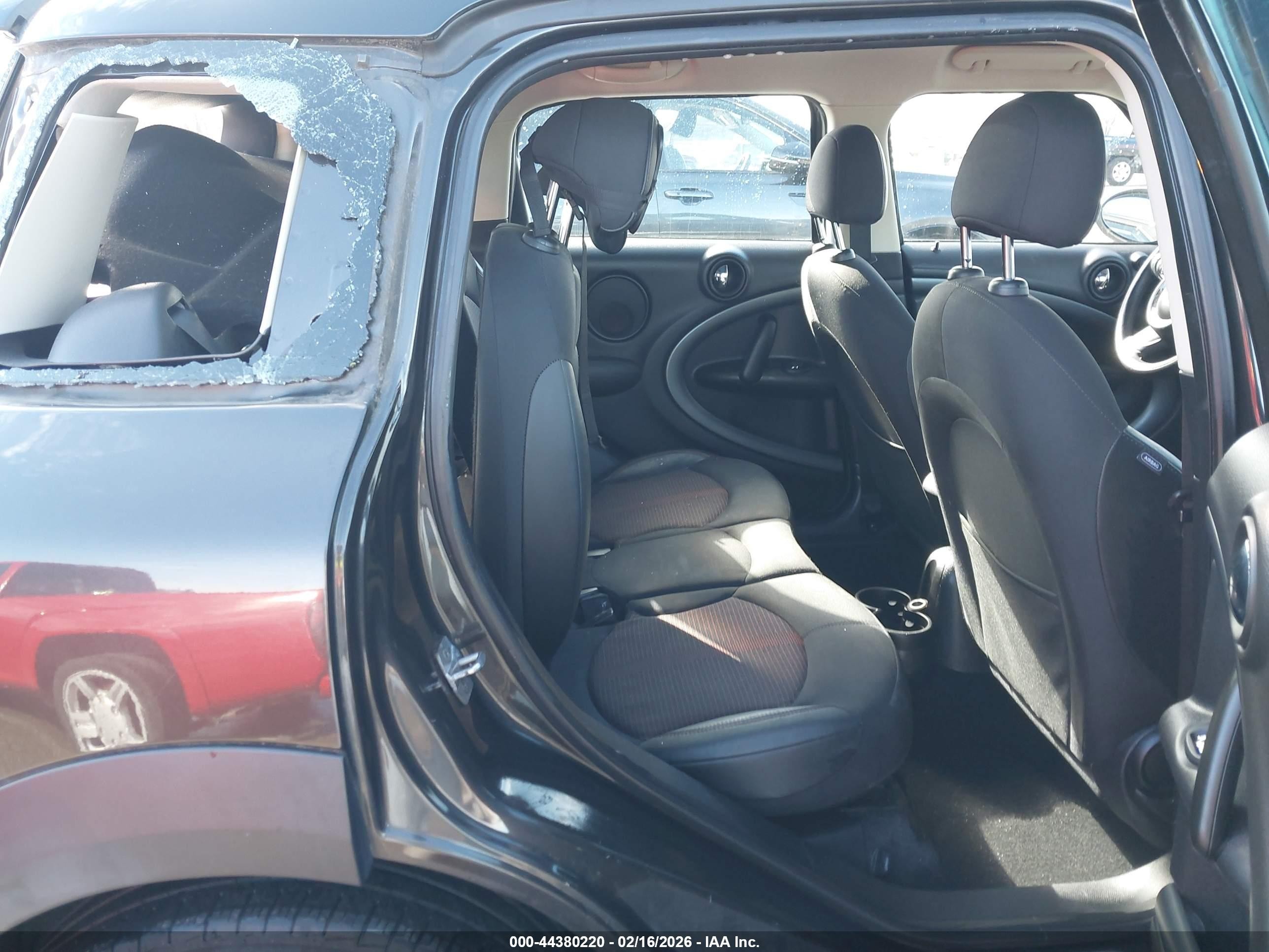 2015 Mini Countryman Cooper S Черный vin: WMWZC5C50FWP47068