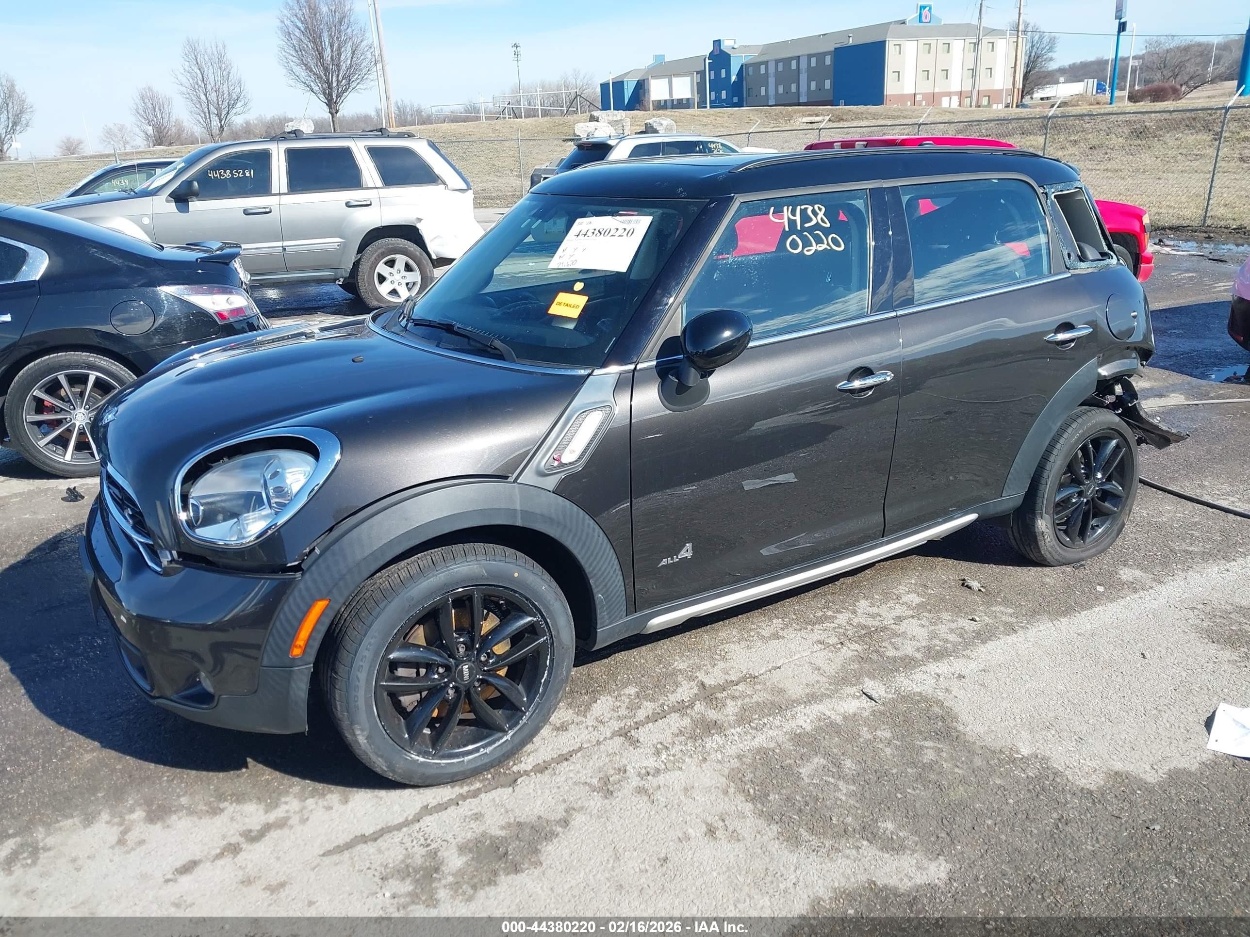 2015 Mini Countryman Cooper S Черный vin: WMWZC5C50FWP47068