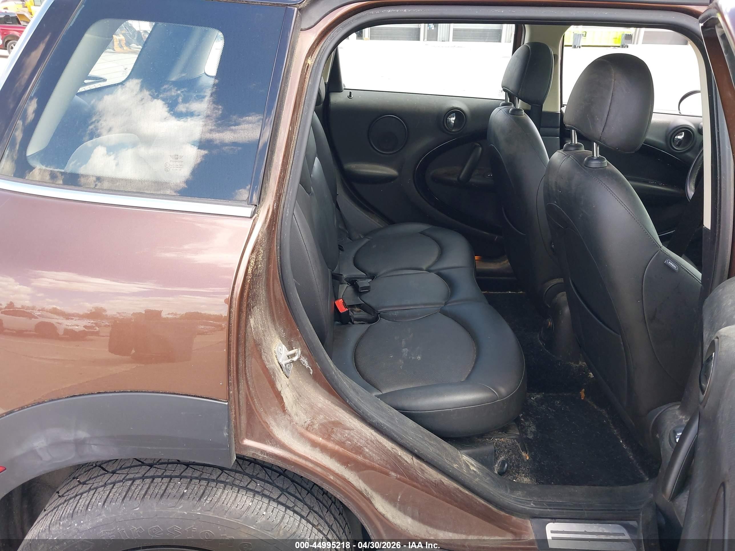 2013 Mini Countryman Cooper S Brown vin: WMWZC5C51DWP30325