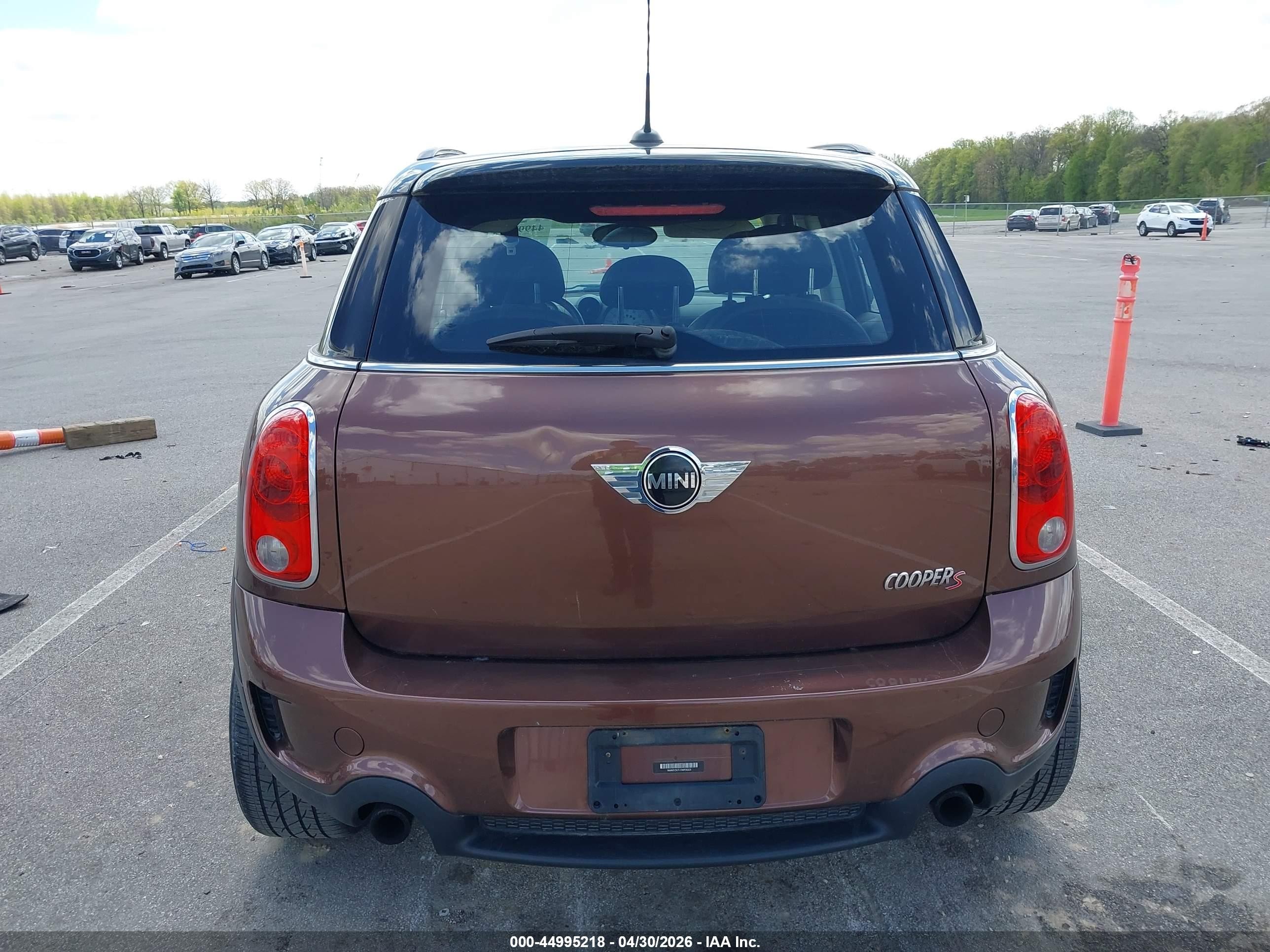 2013 Mini Countryman Cooper S Brown vin: WMWZC5C51DWP30325