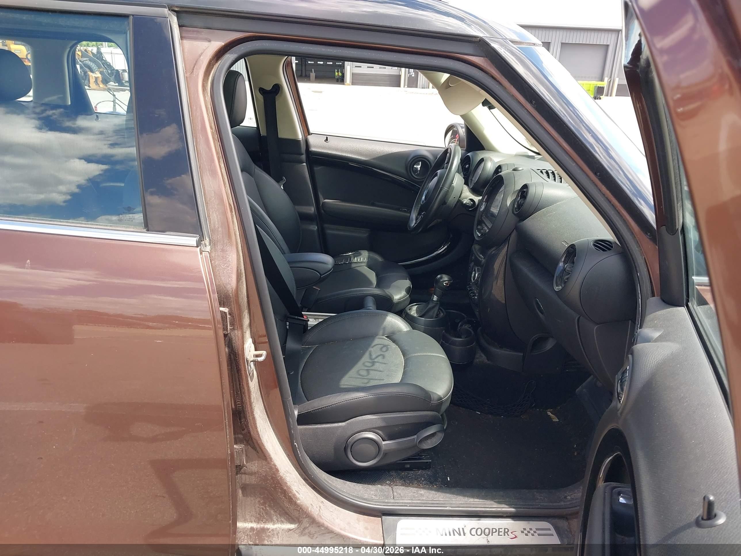 2013 Mini Countryman Cooper S Brown vin: WMWZC5C51DWP30325
