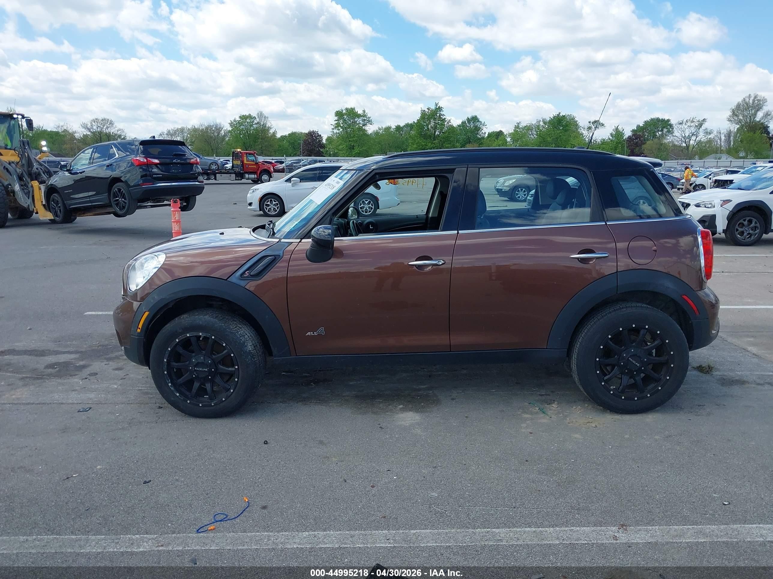2013 Mini Countryman Cooper S Brown vin: WMWZC5C51DWP30325