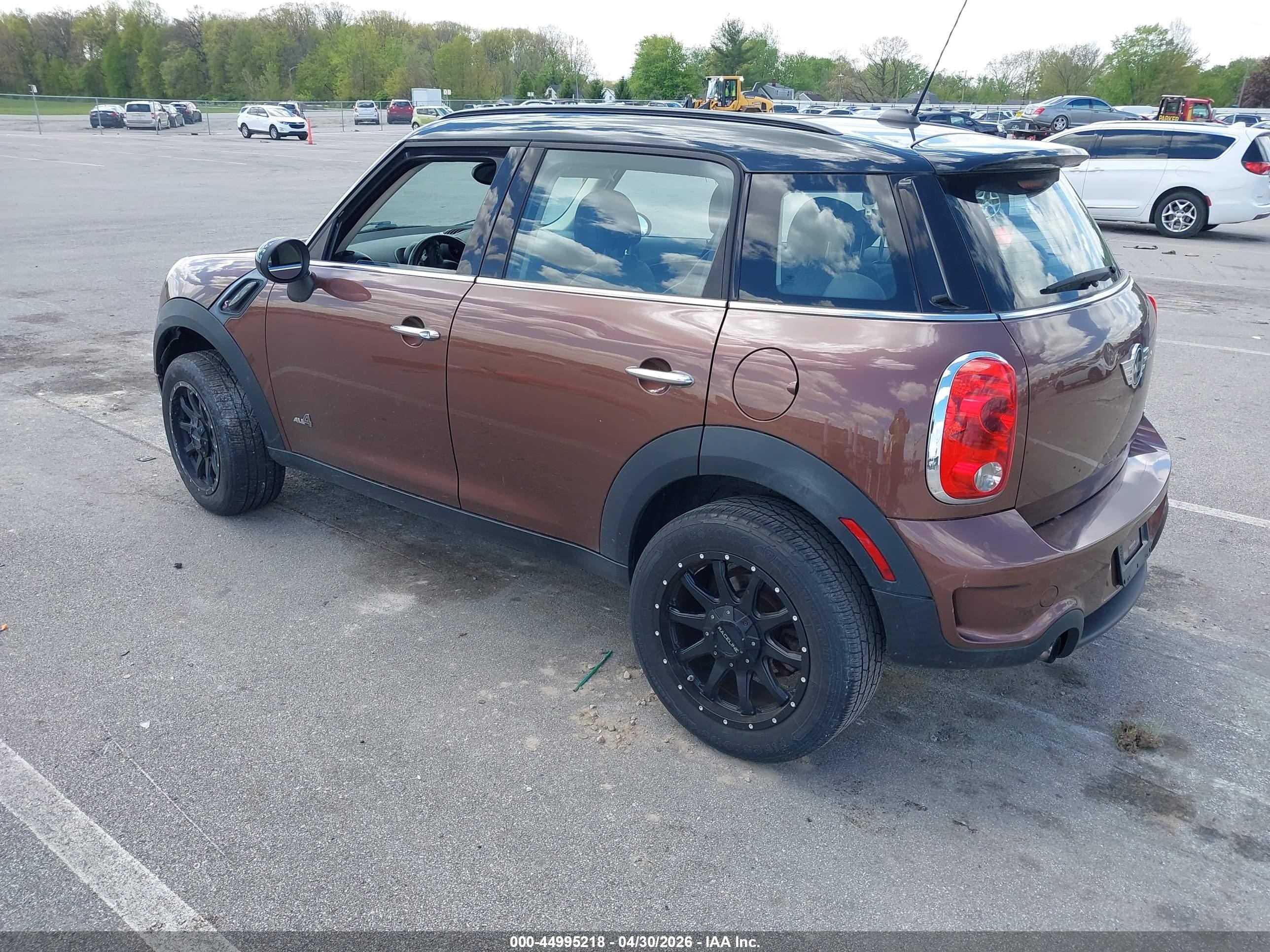 2013 Mini Countryman Cooper S Brown vin: WMWZC5C51DWP30325