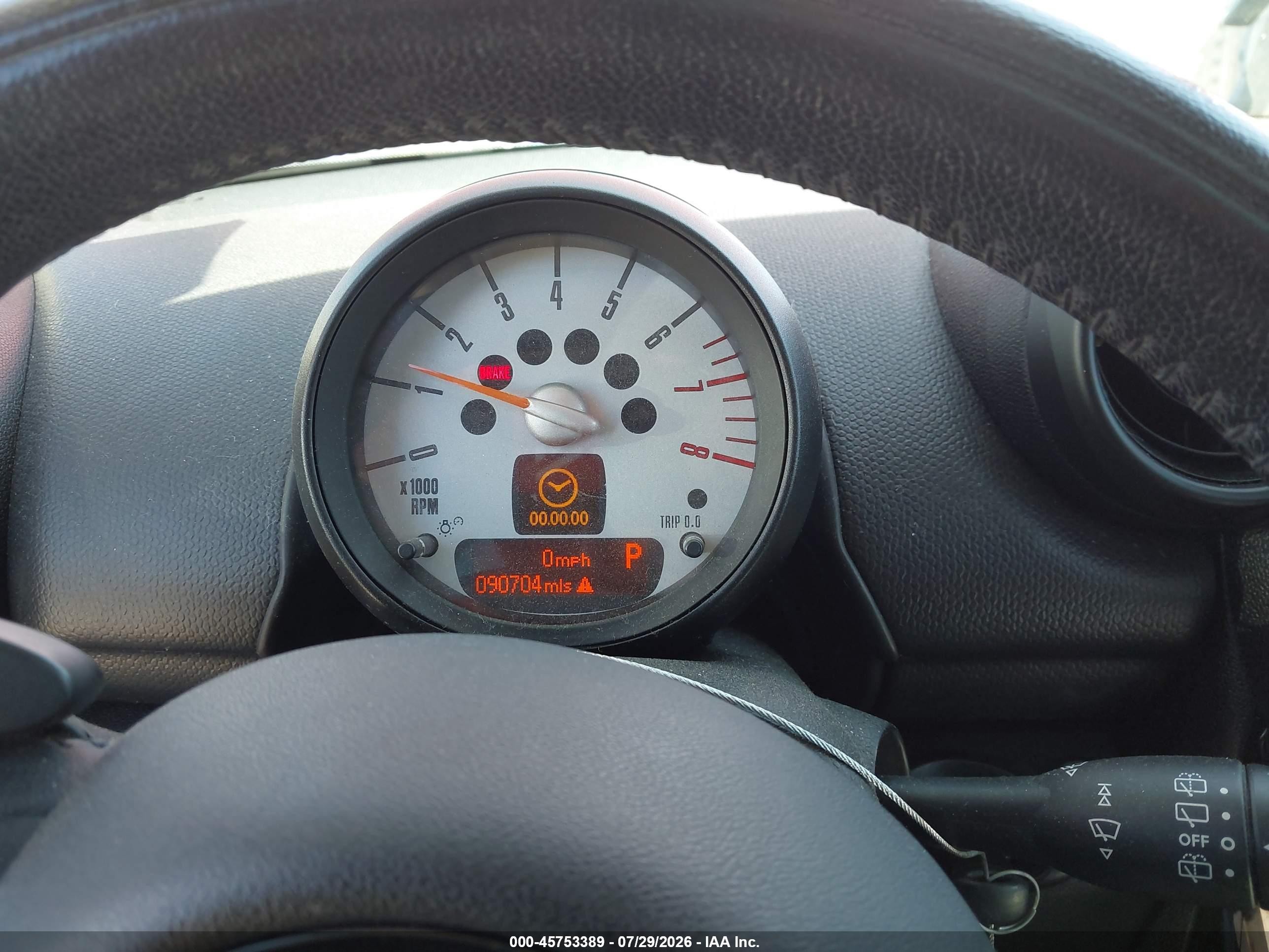 2013 Mini Countryman Cooper S Красный vin: WMWZC5C51DWP32057