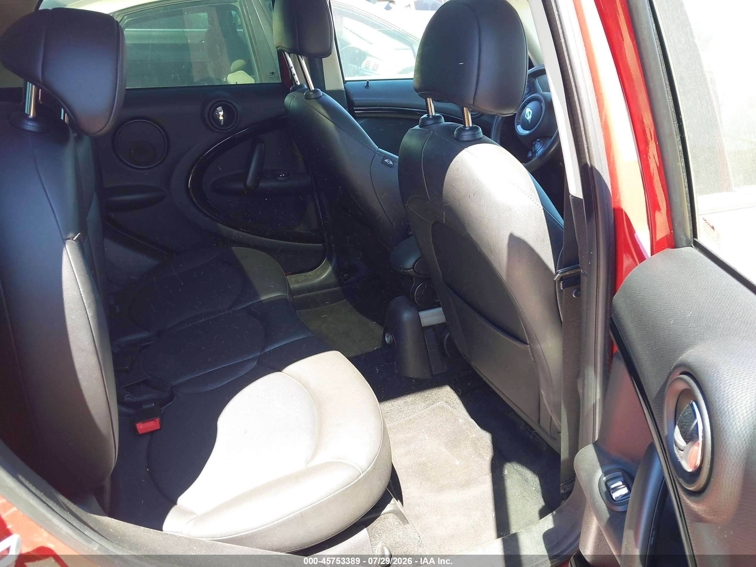 2013 Mini Countryman Cooper S Красный vin: WMWZC5C51DWP32057