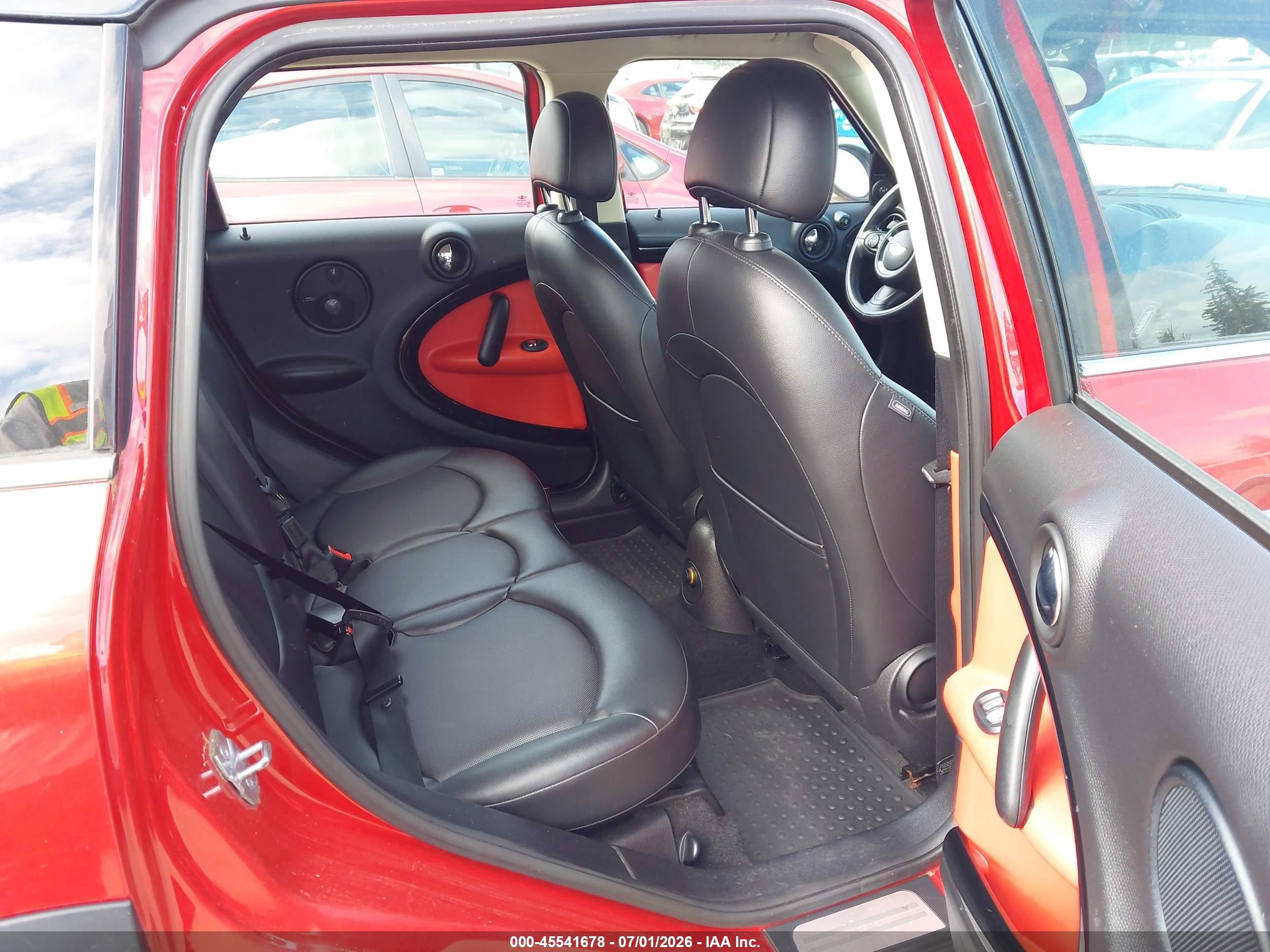 2013 Mini Countryman Cooper S Red vin: WMWZC5C51DWP32124