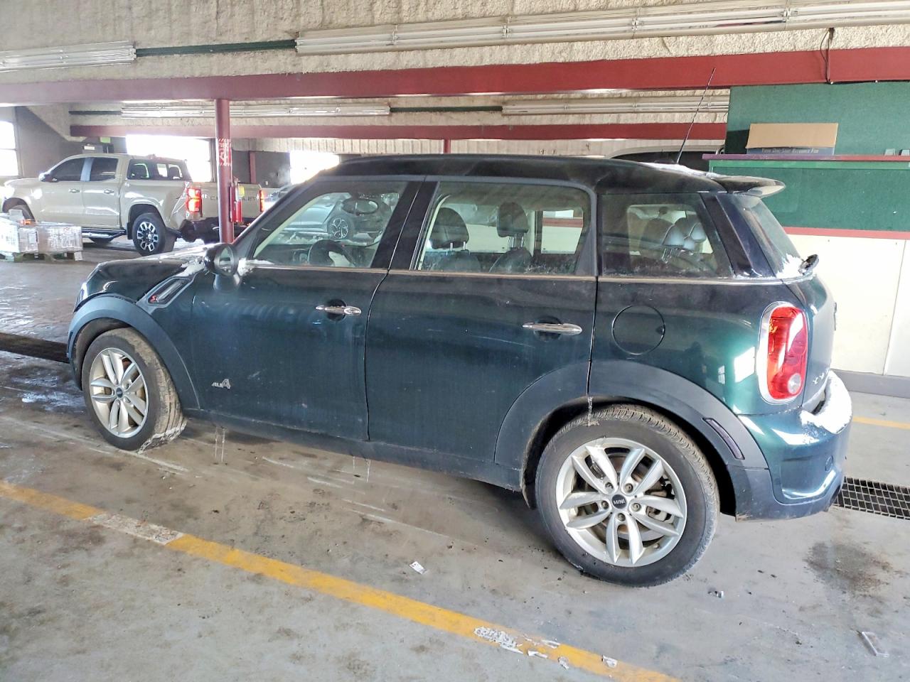 2013 Mini Cooper S Countryman Black vin: WMWZC5C51DWP34360