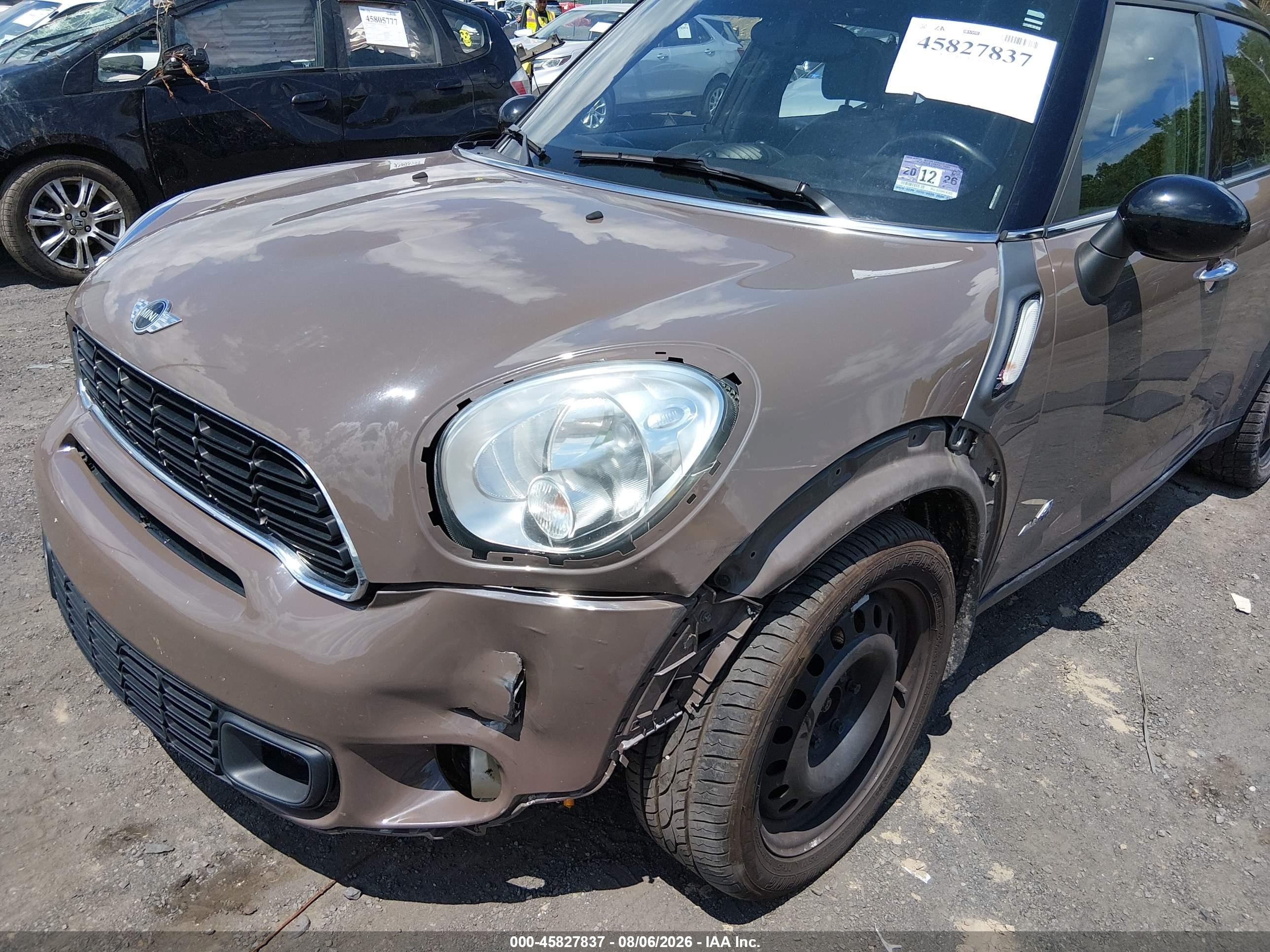 2014 Mini Countryman Cooper S Brown vin: WMWZC5C51EWP35655