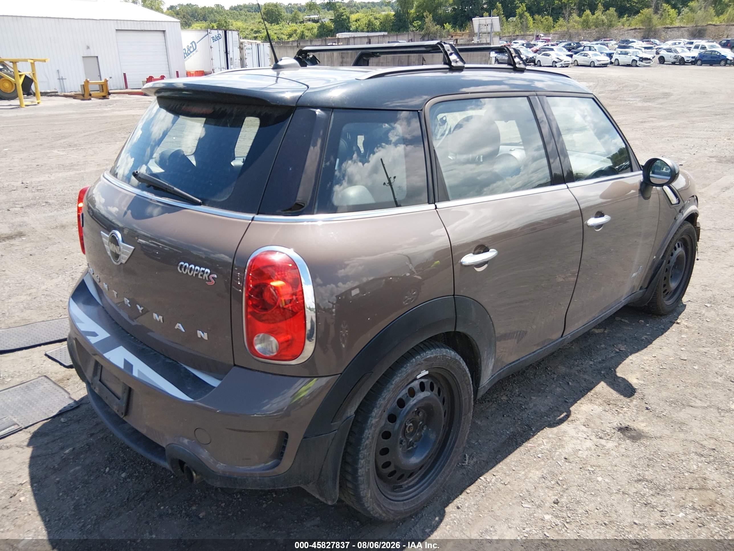 2014 Mini Countryman Cooper S Brown vin: WMWZC5C51EWP35655