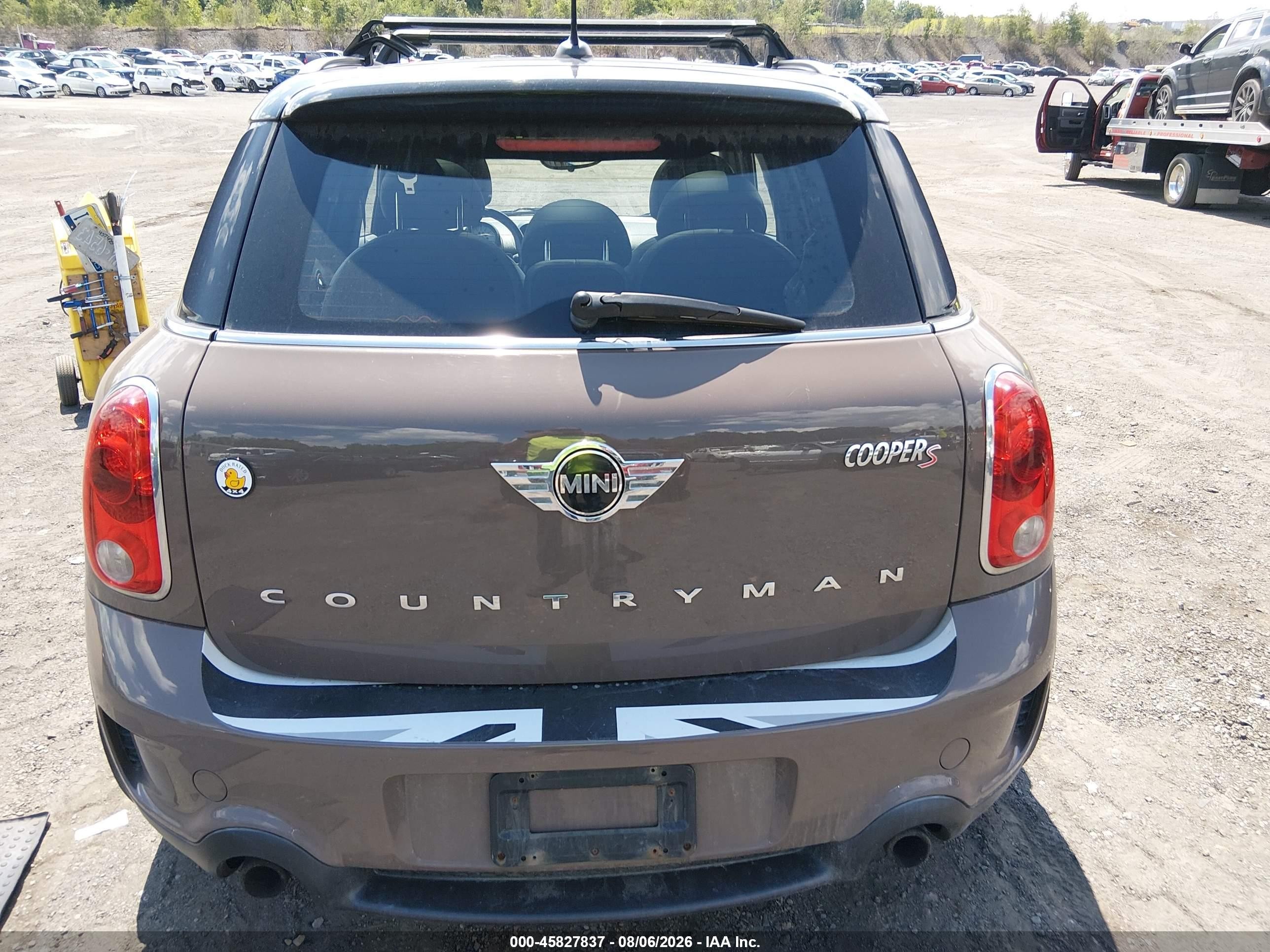 2014 Mini Countryman Cooper S Brown vin: WMWZC5C51EWP35655