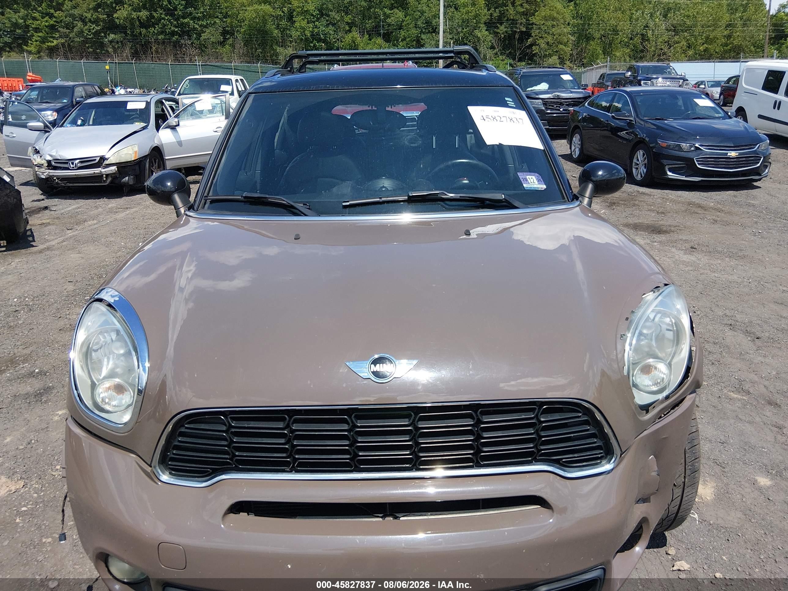 2014 Mini Countryman Cooper S Brown vin: WMWZC5C51EWP35655