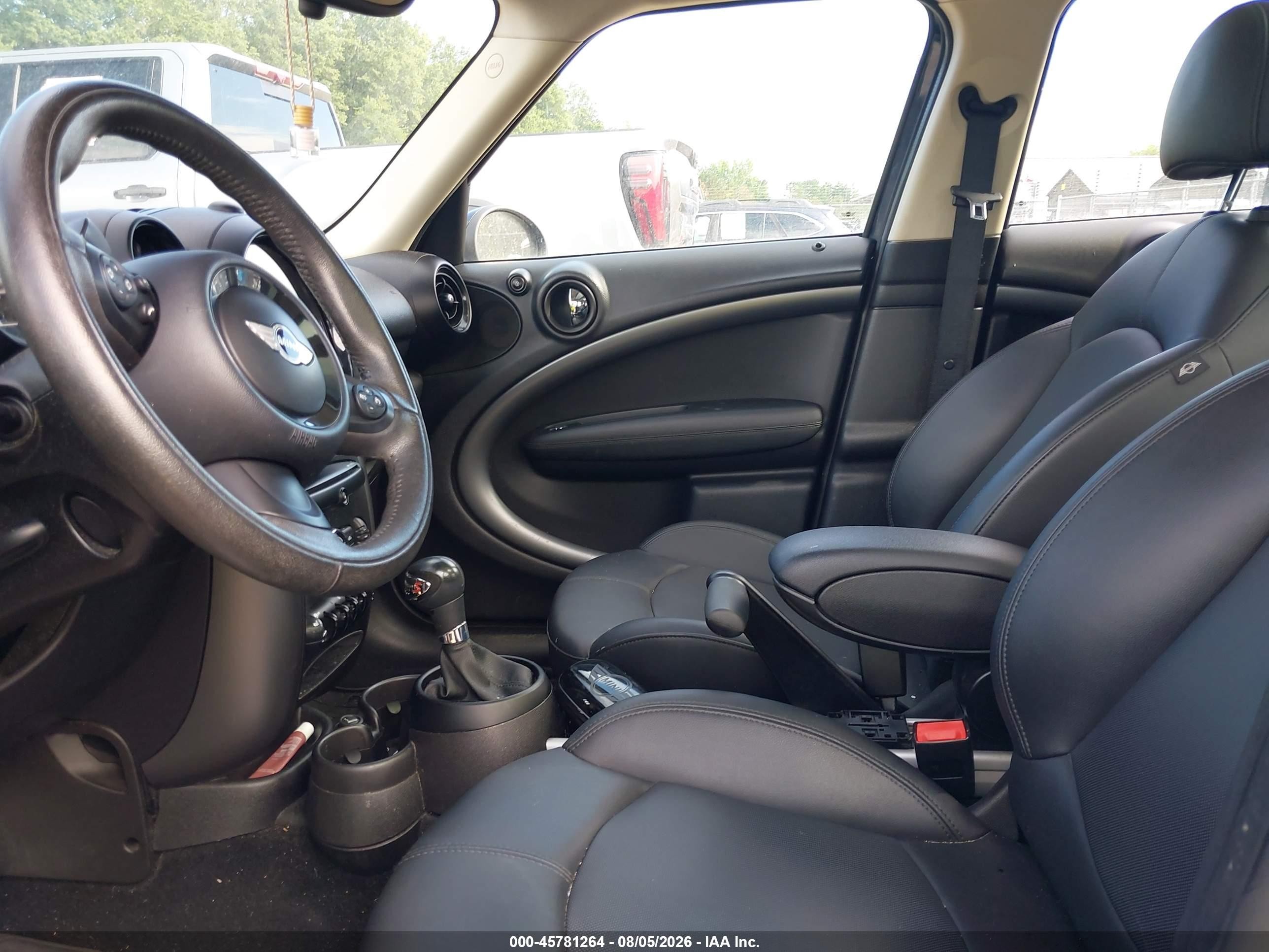 2014 Mini Countryman Cooper S Blue vin: WMWZC5C51EWP39270