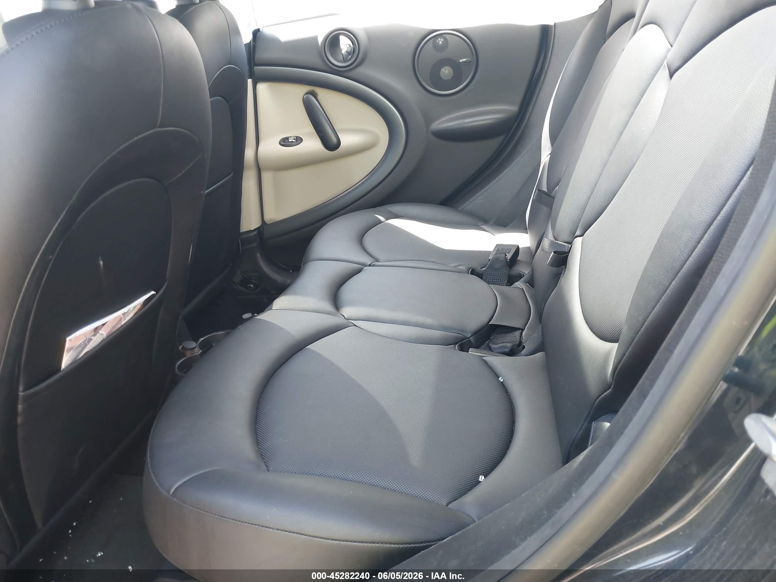 2015 Mini Countryman Cooper S Синий vin: WMWZC5C51FWP42980