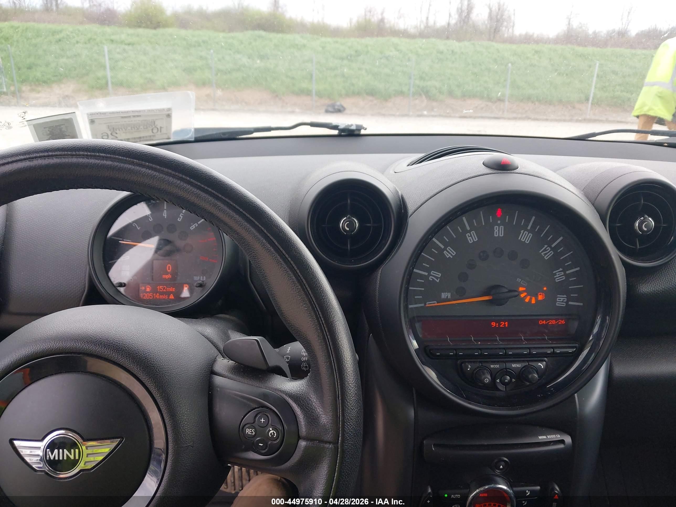 2015 Mini Countryman Cooper S Dark Blue vin: WMWZC5C51FWP44390