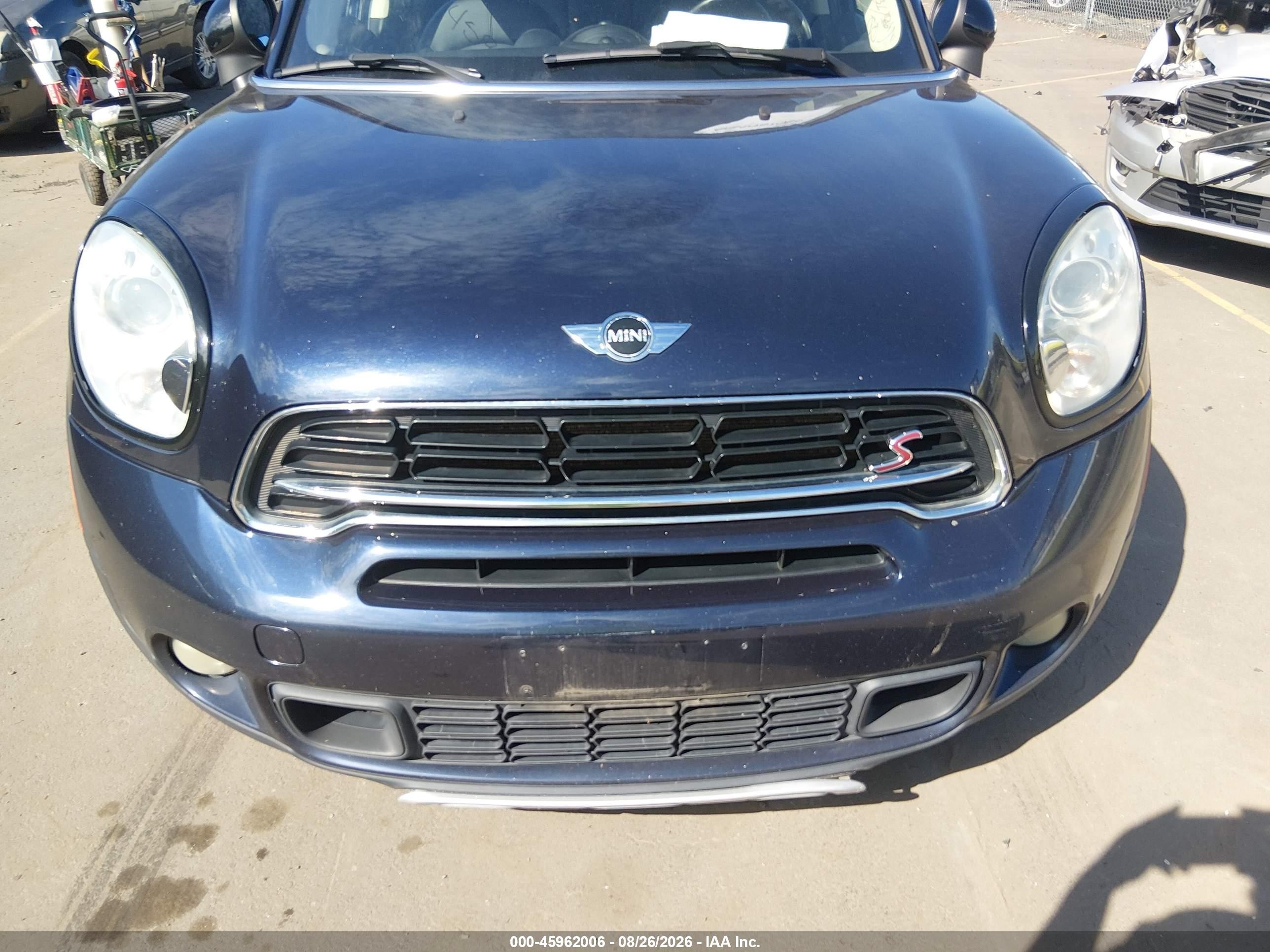 2015 Mini Countryman Cooper S Dark Blue vin: WMWZC5C51FWP46110