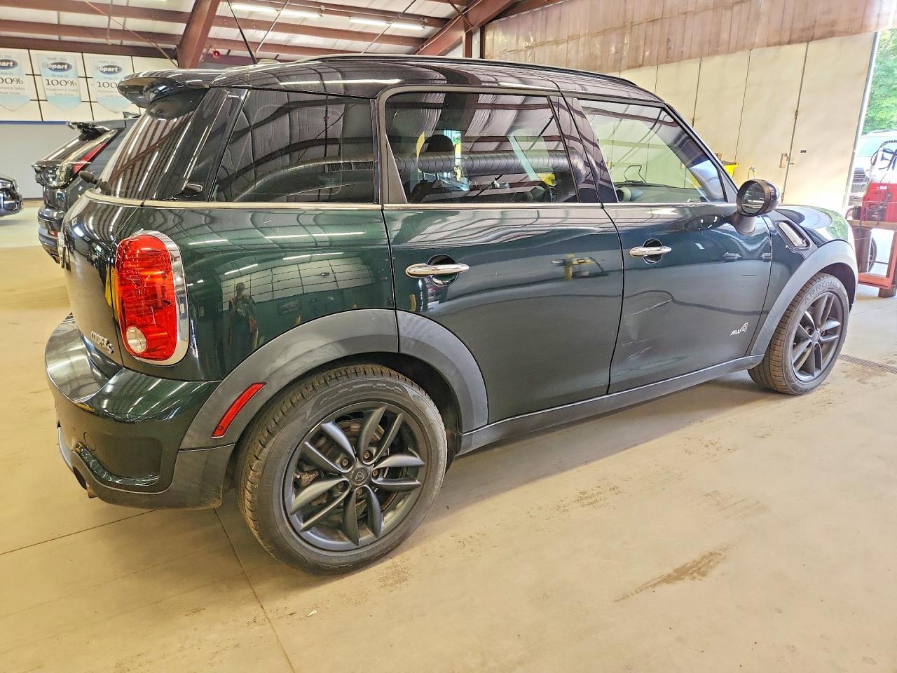 2012 Mini Cooper S Countryman Green vin: WMWZC5C52CWL57052