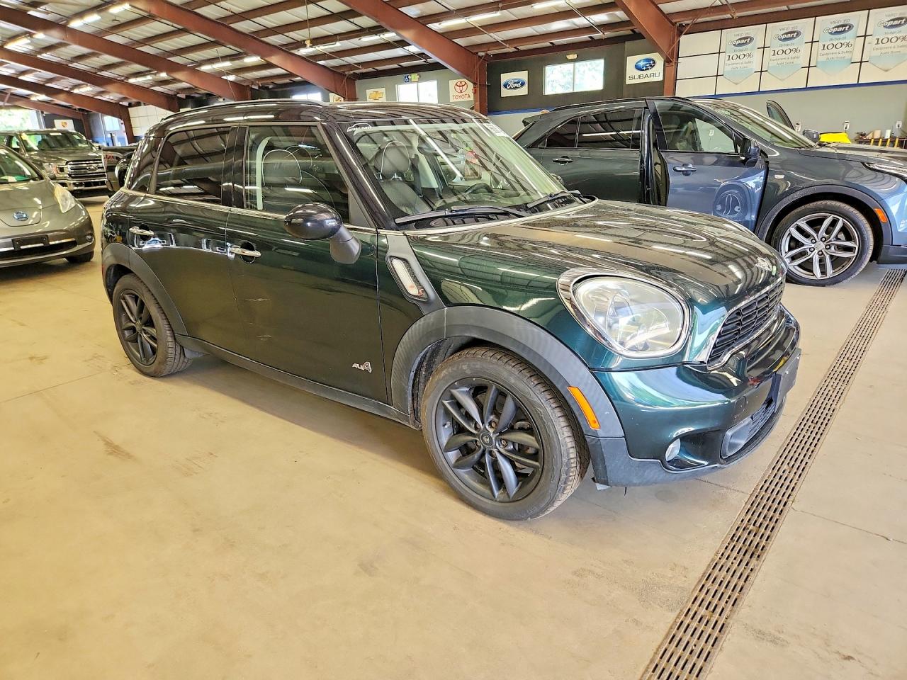 2012 Mini Cooper S Countryman Green vin: WMWZC5C52CWL57052