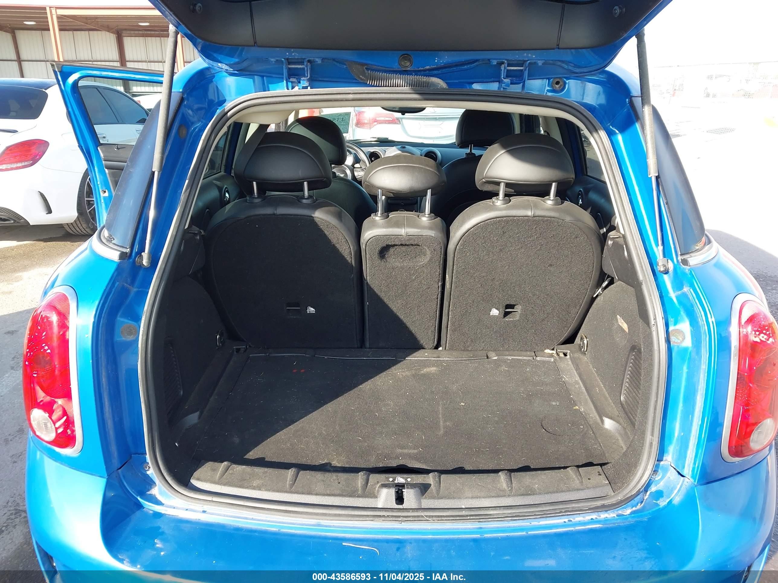 2012 Mini Cooper S Countryman   Blue vin: WMWZC5C52CWL58265