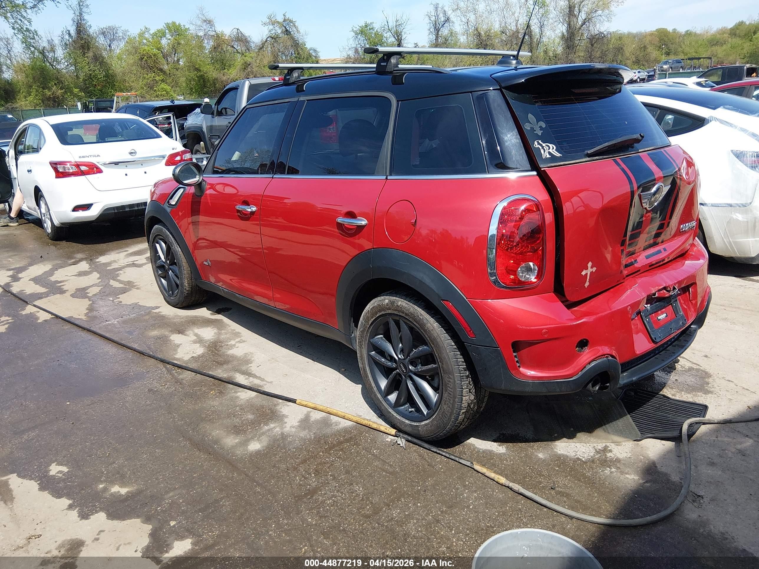 2013 Mini Countryman Cooper S Red vin: WMWZC5C52DWP30303
