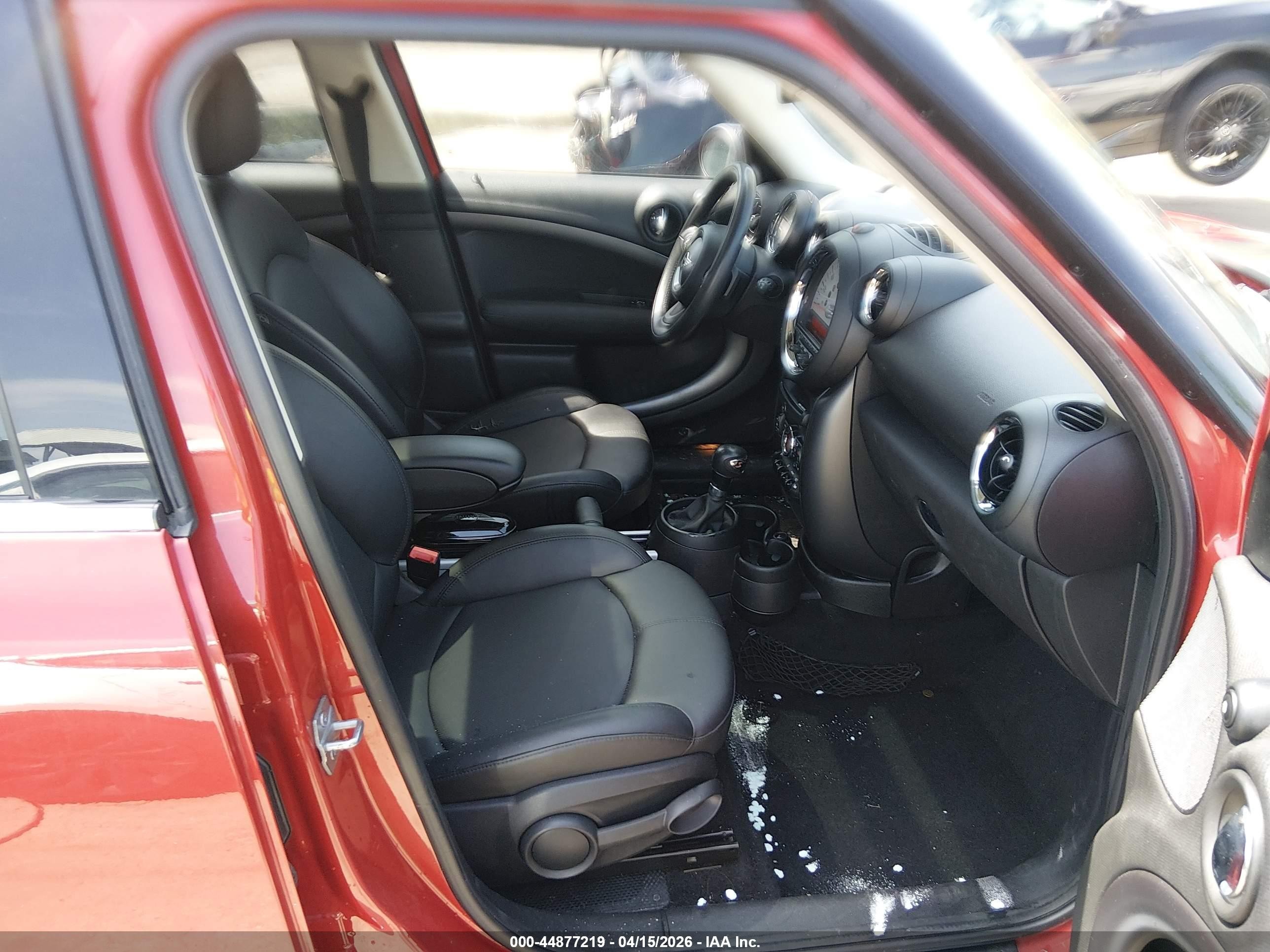 2013 Mini Countryman Cooper S Red vin: WMWZC5C52DWP30303