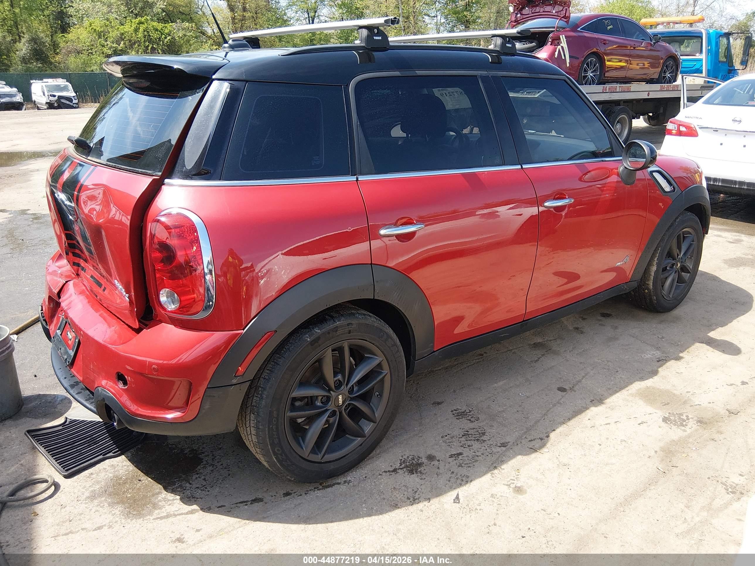 2013 Mini Countryman Cooper S Red vin: WMWZC5C52DWP30303