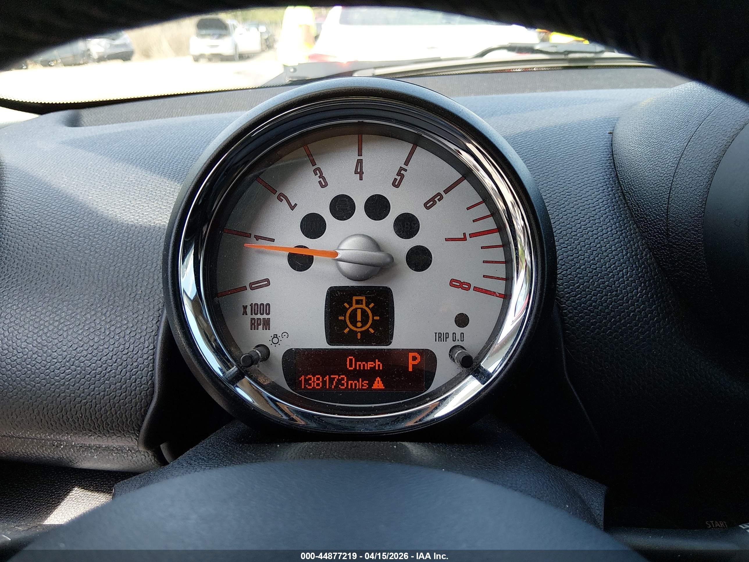 2013 Mini Countryman Cooper S Red vin: WMWZC5C52DWP30303