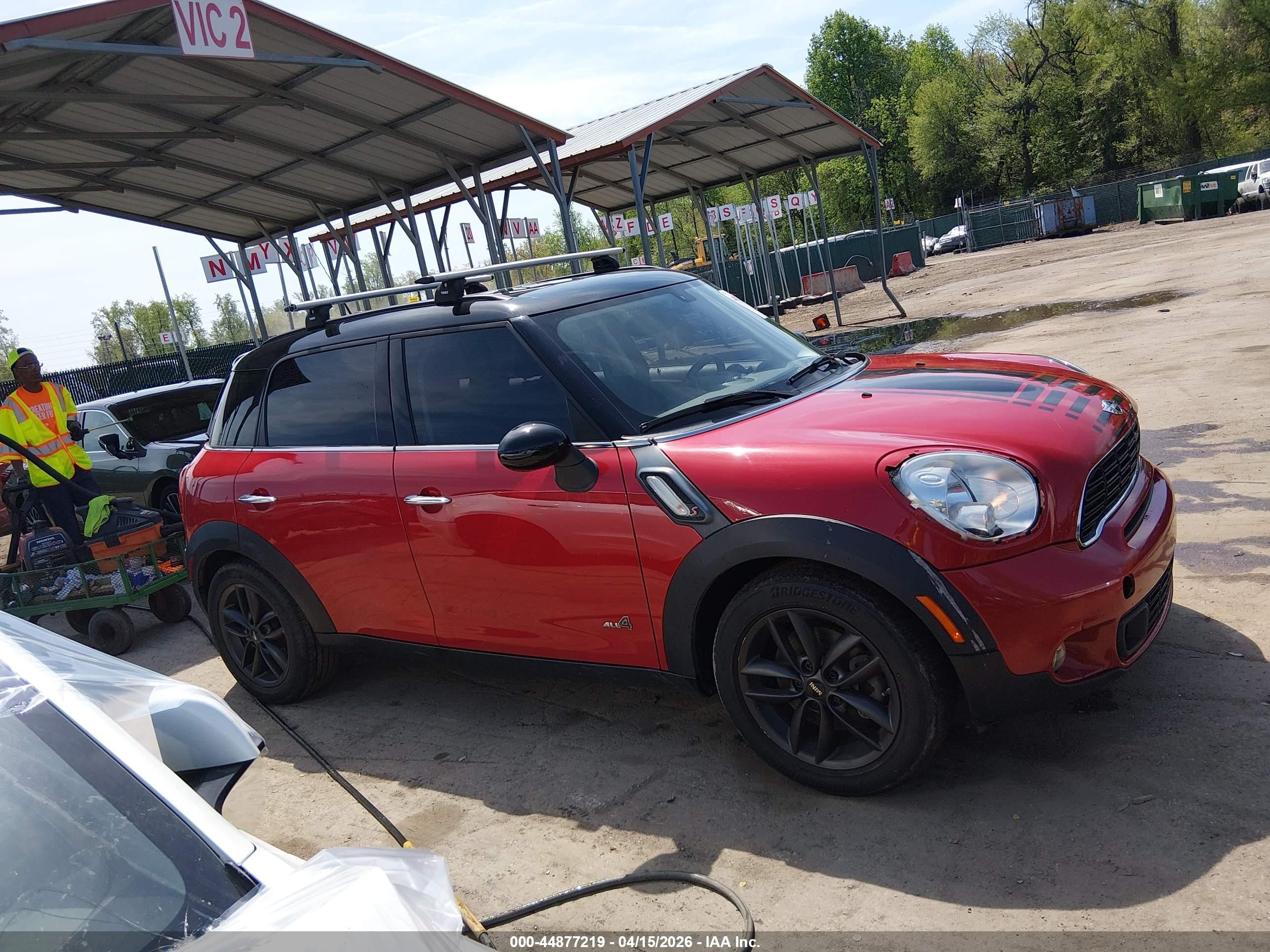 2013 Mini Countryman Cooper S Red vin: WMWZC5C52DWP30303