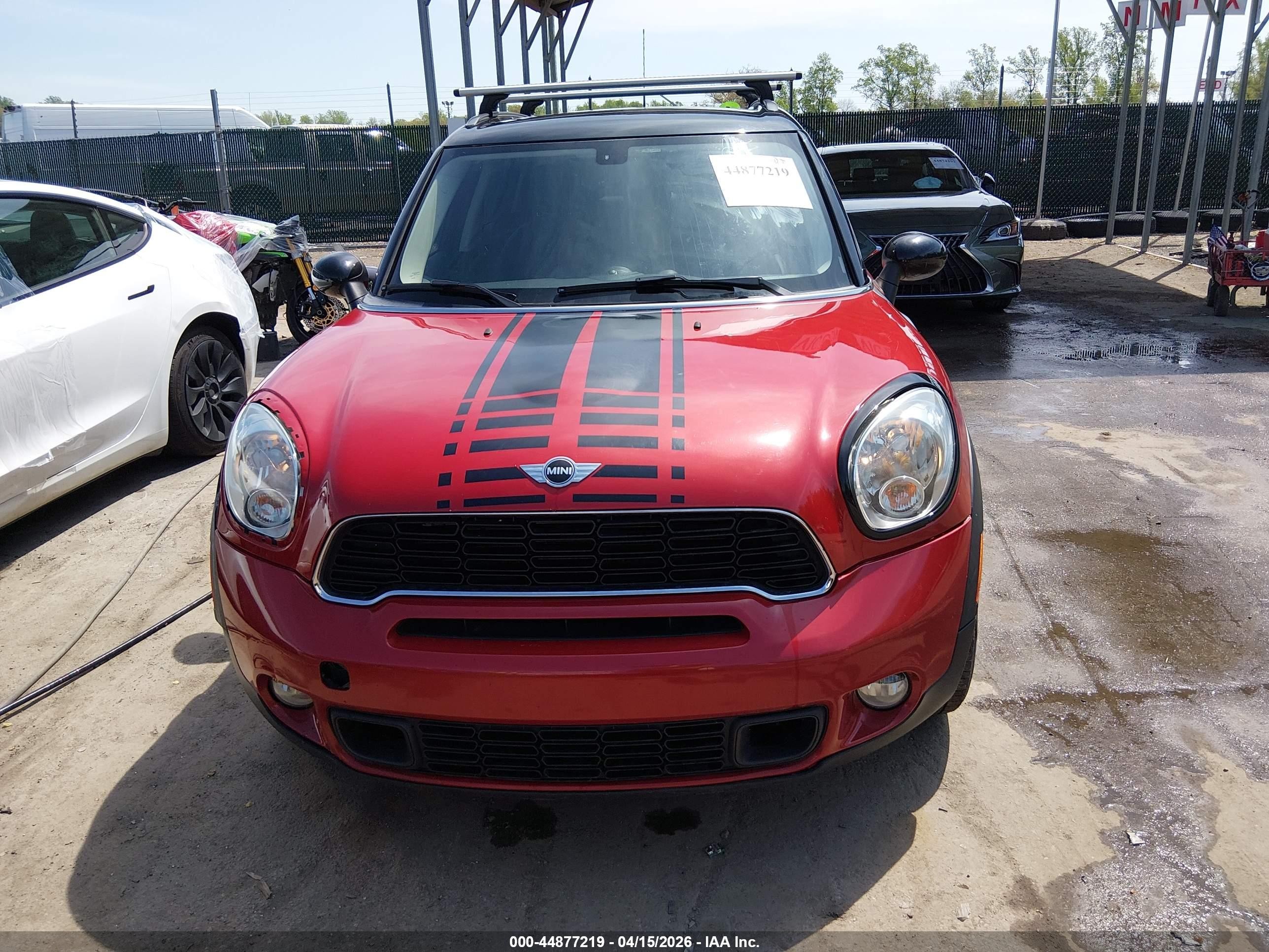 2013 Mini Countryman Cooper S Red vin: WMWZC5C52DWP30303