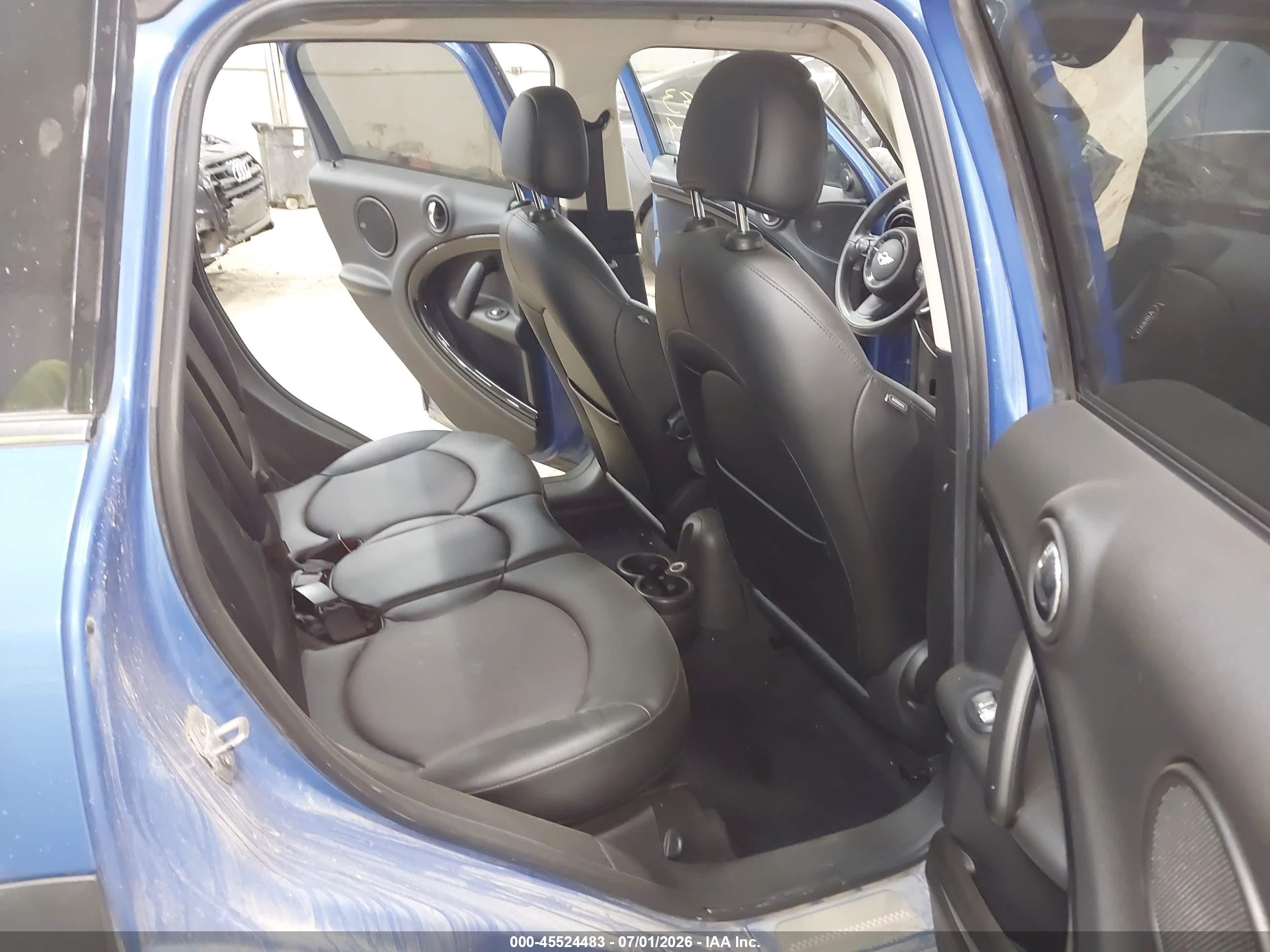 2014 Mini Countryman Cooper S Blue vin: WMWZC5C52EWM18516
