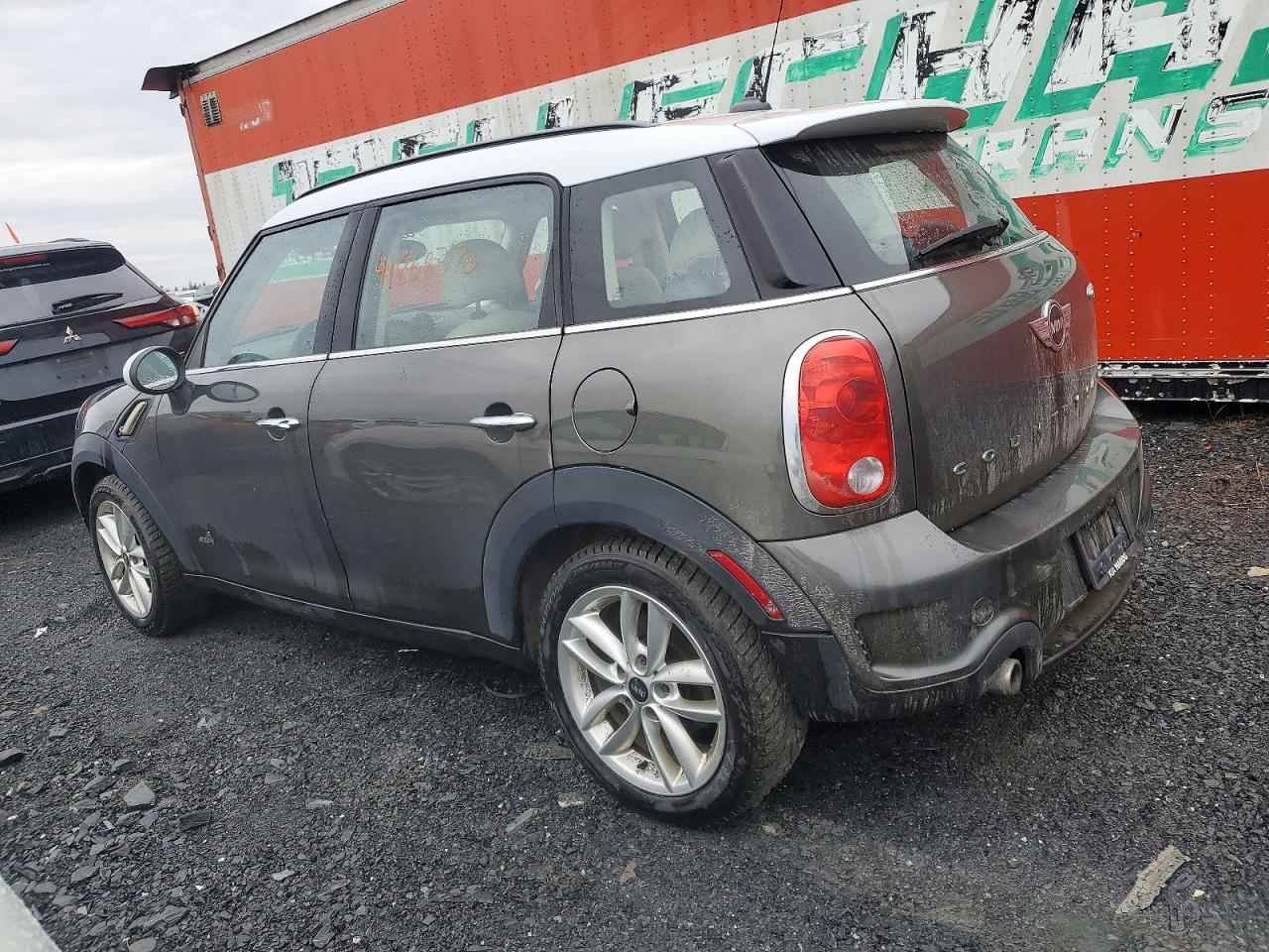 2014 Mini Cooper S Countryman Gray vin: WMWZC5C52EWP37964