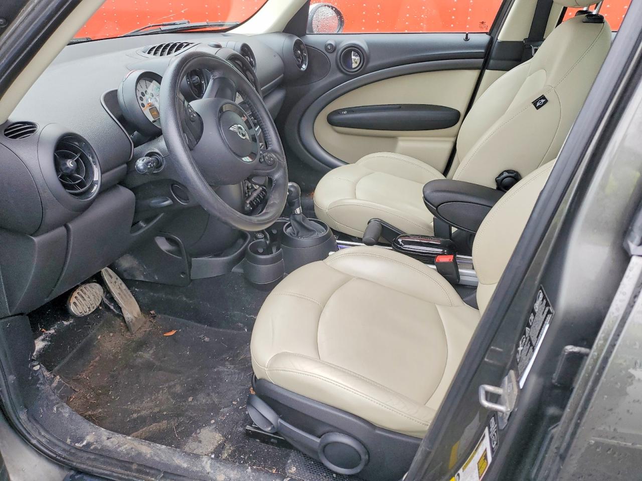 2014 Mini Cooper S Countryman Gray vin: WMWZC5C52EWP37964