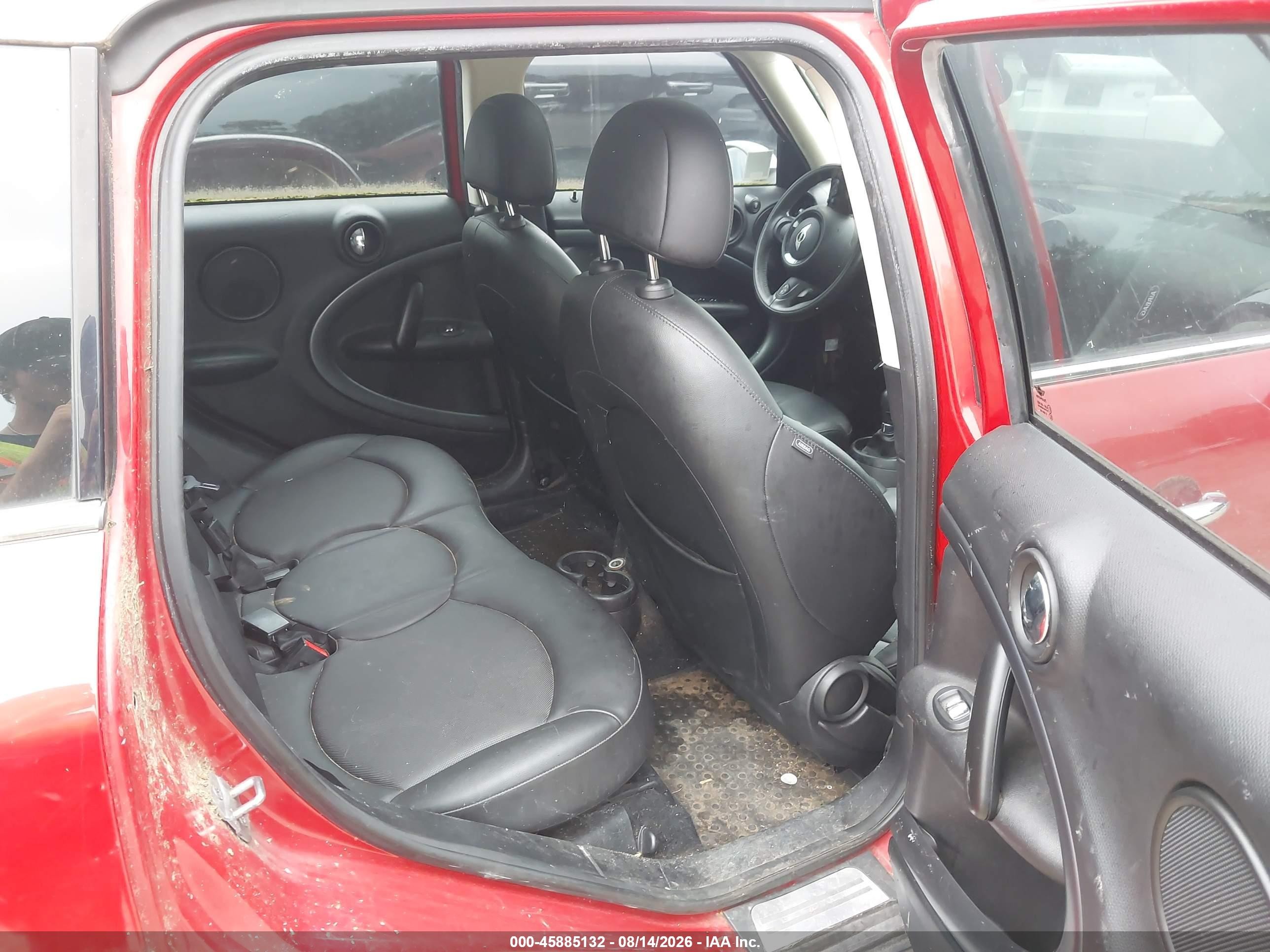 2014 Mini Countryman Cooper S Красный vin: WMWZC5C52EWP38399
