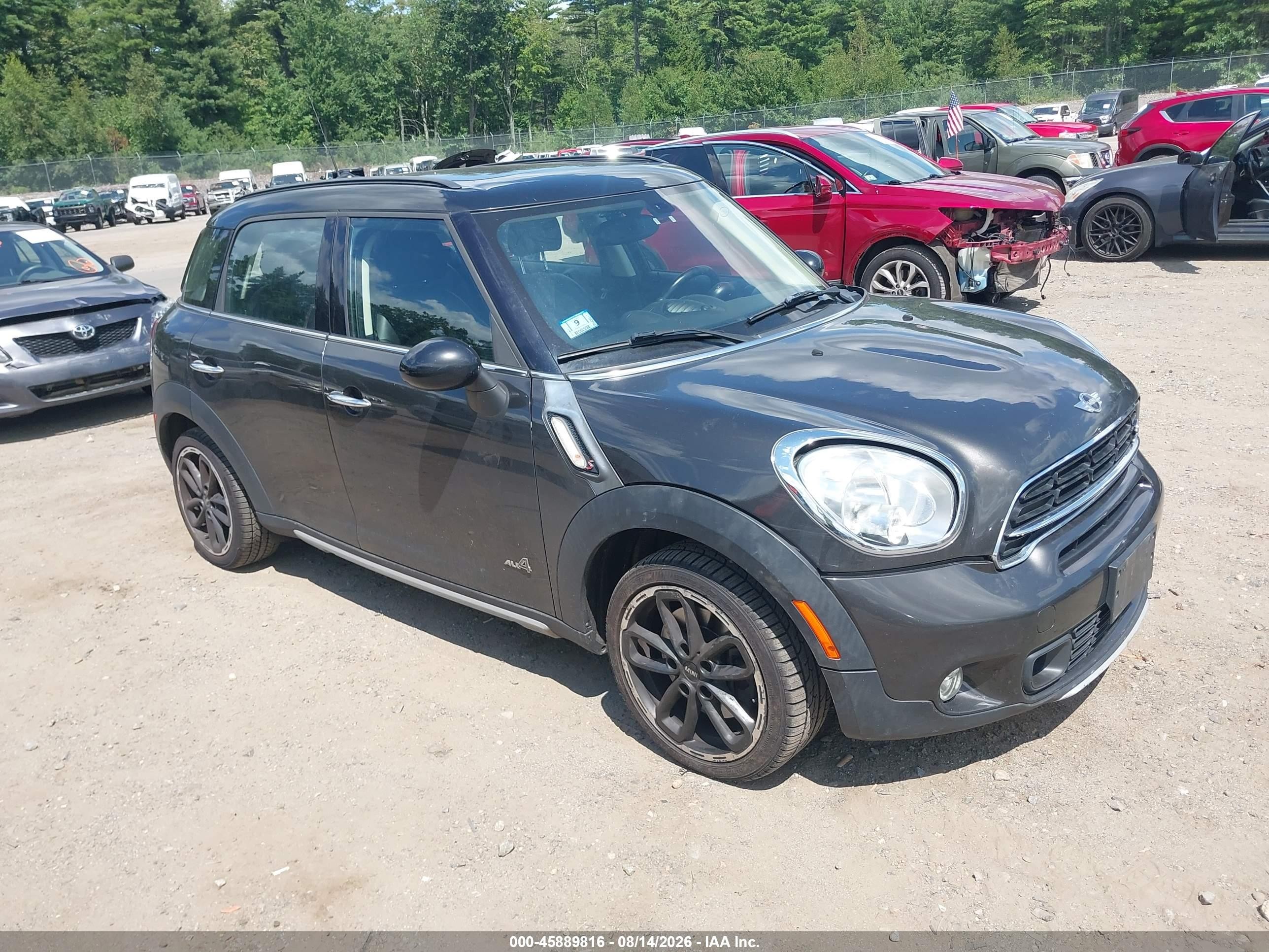 2015 Mini Countryman Cooper S Gray vin: WMWZC5C52FWP43426