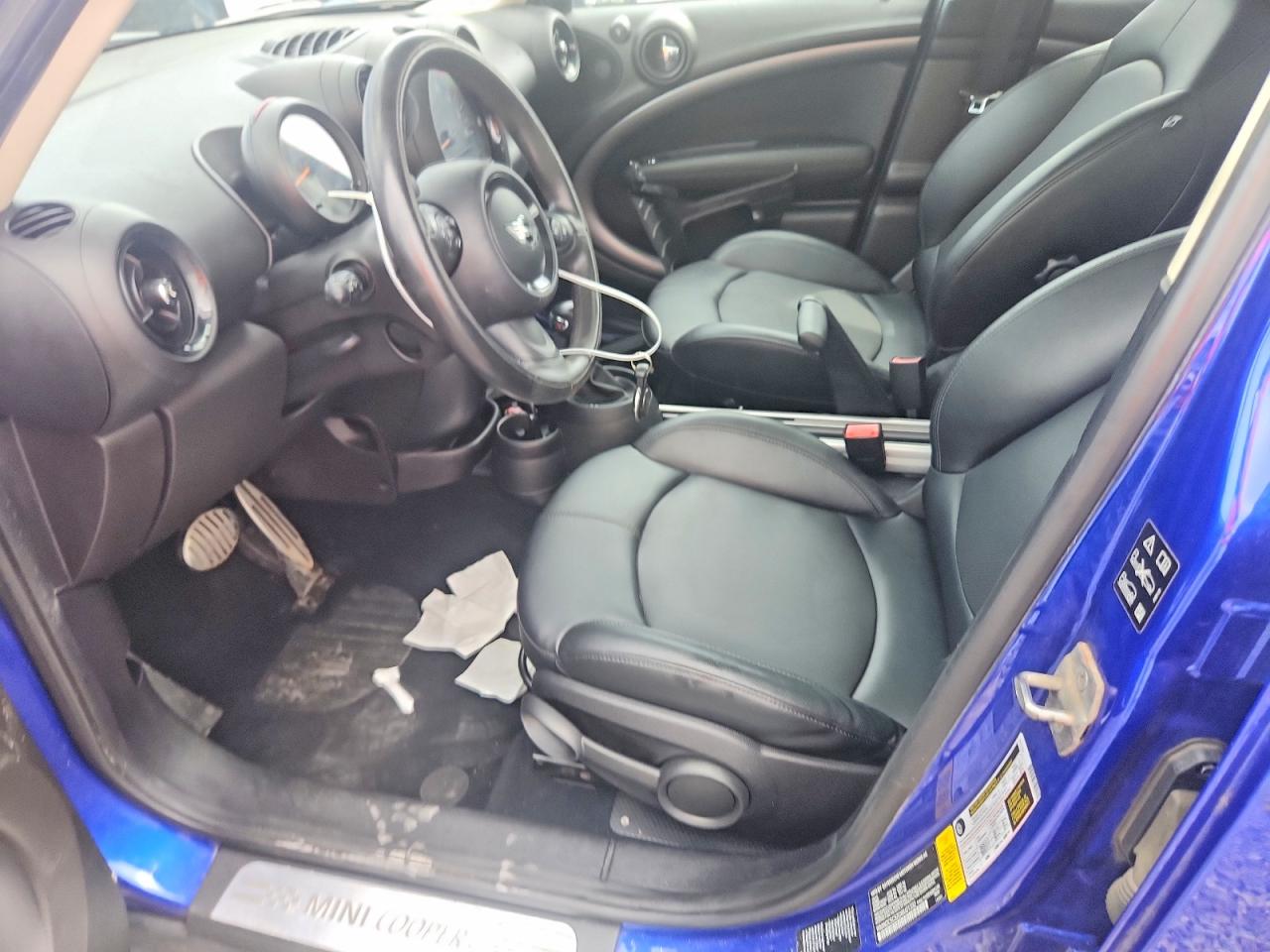 2016 Mini Cooper S Countryman Blue vin: WMWZC5C52GWU01332
