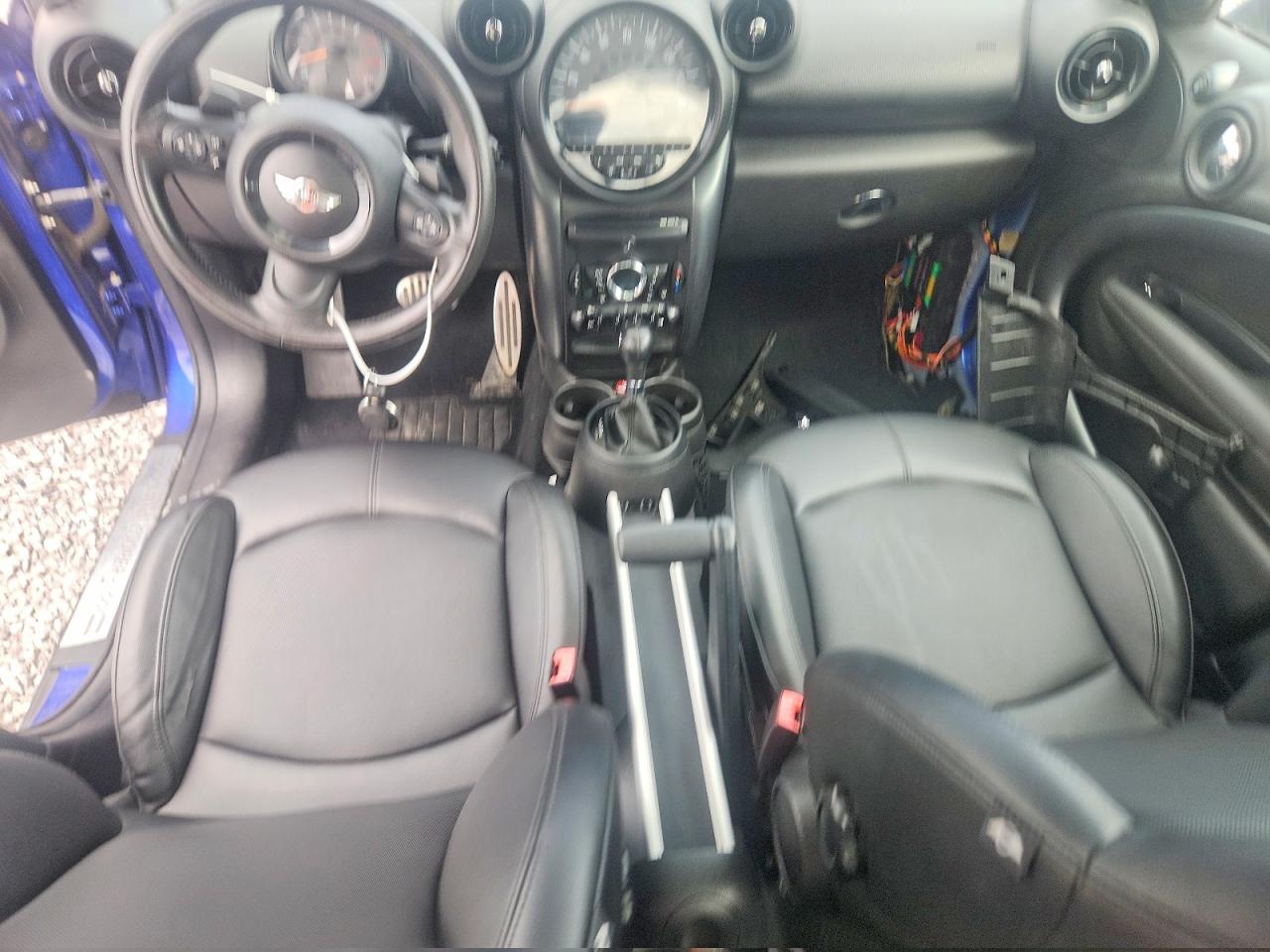 2016 Mini Cooper S Countryman Blue vin: WMWZC5C52GWU01332