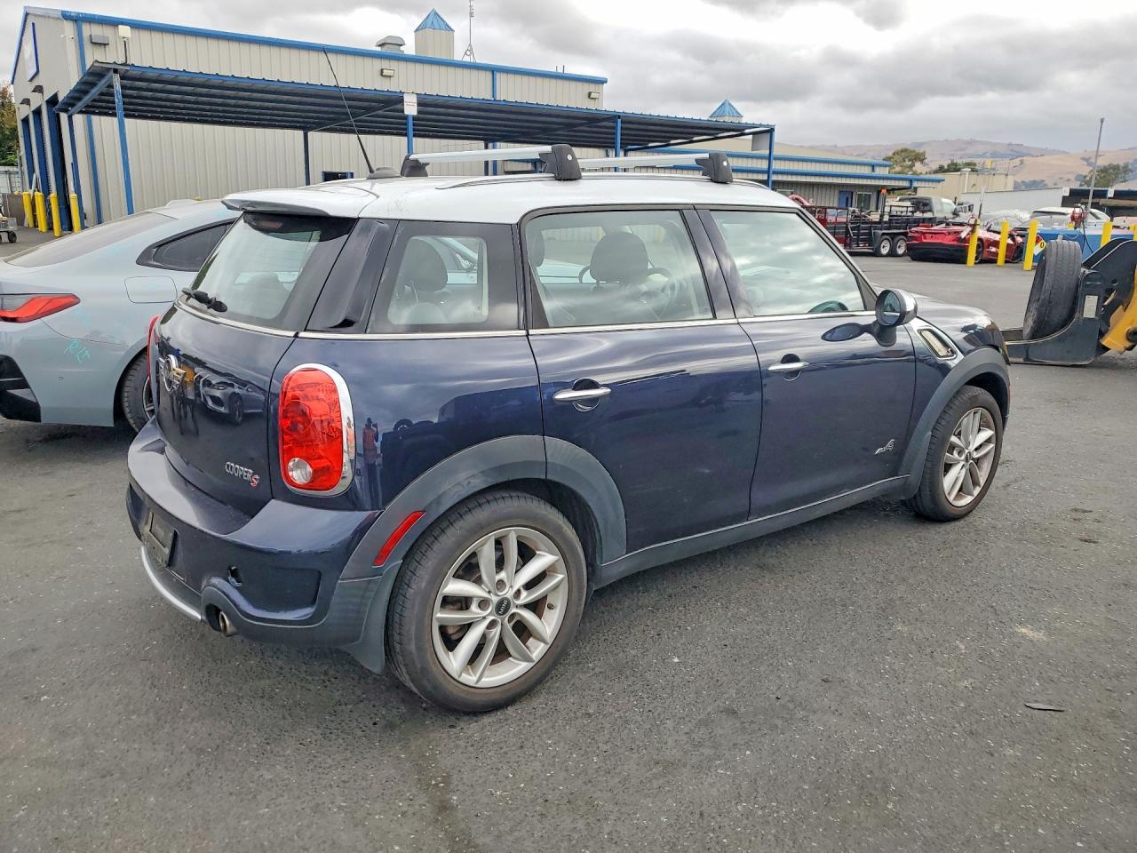 2012 Mini Cooper S Countryman Blue vin: WMWZC5C53CWL59490