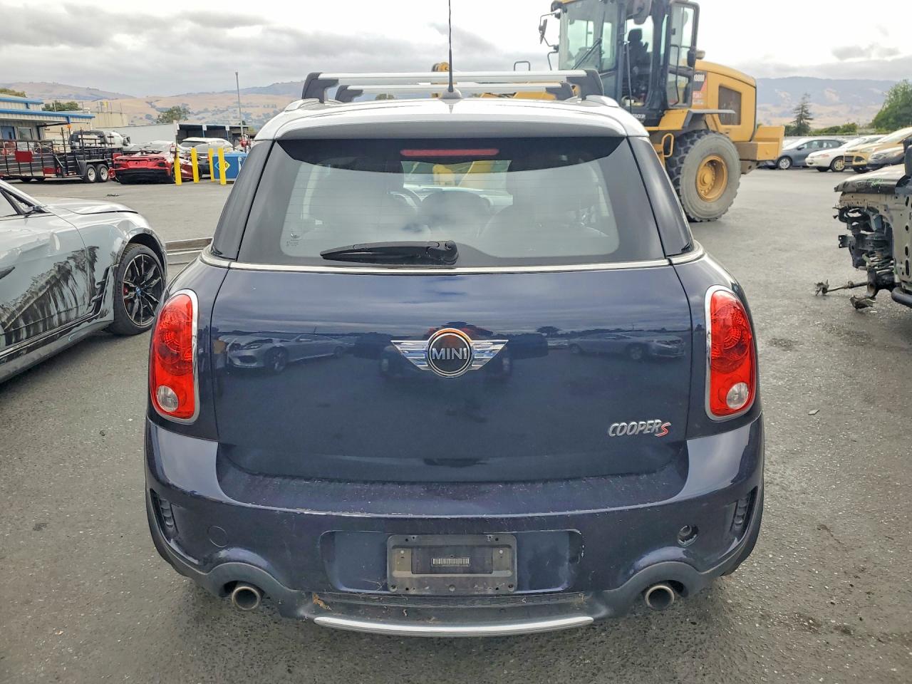 2012 Mini Cooper S Countryman Blue vin: WMWZC5C53CWL59490
