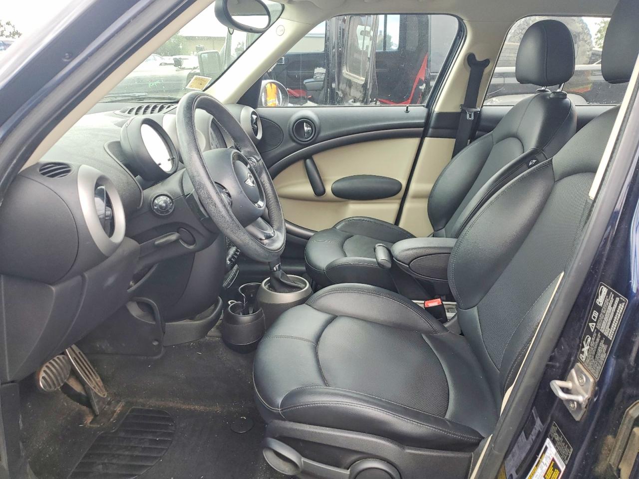 2012 Mini Cooper S Countryman Blue vin: WMWZC5C53CWL59490
