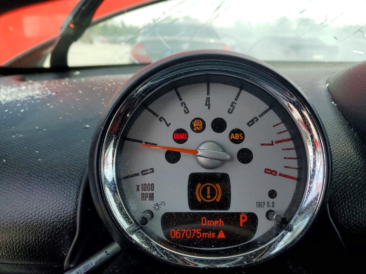 2012 Mini Cooper S Countryman Красный vin: WMWZC5C53CWL61174