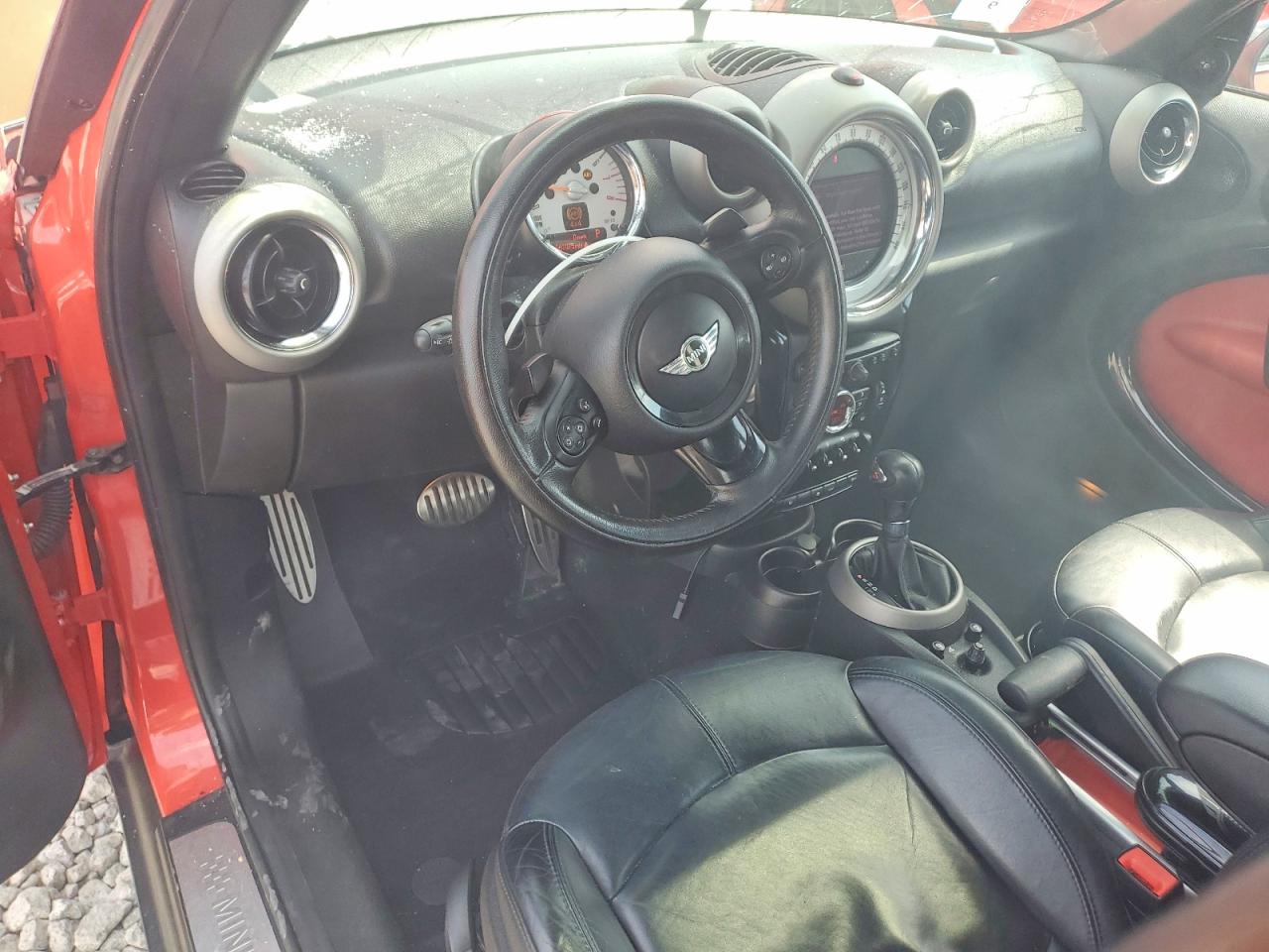 2012 Mini Cooper S Countryman Красный vin: WMWZC5C53CWL61174