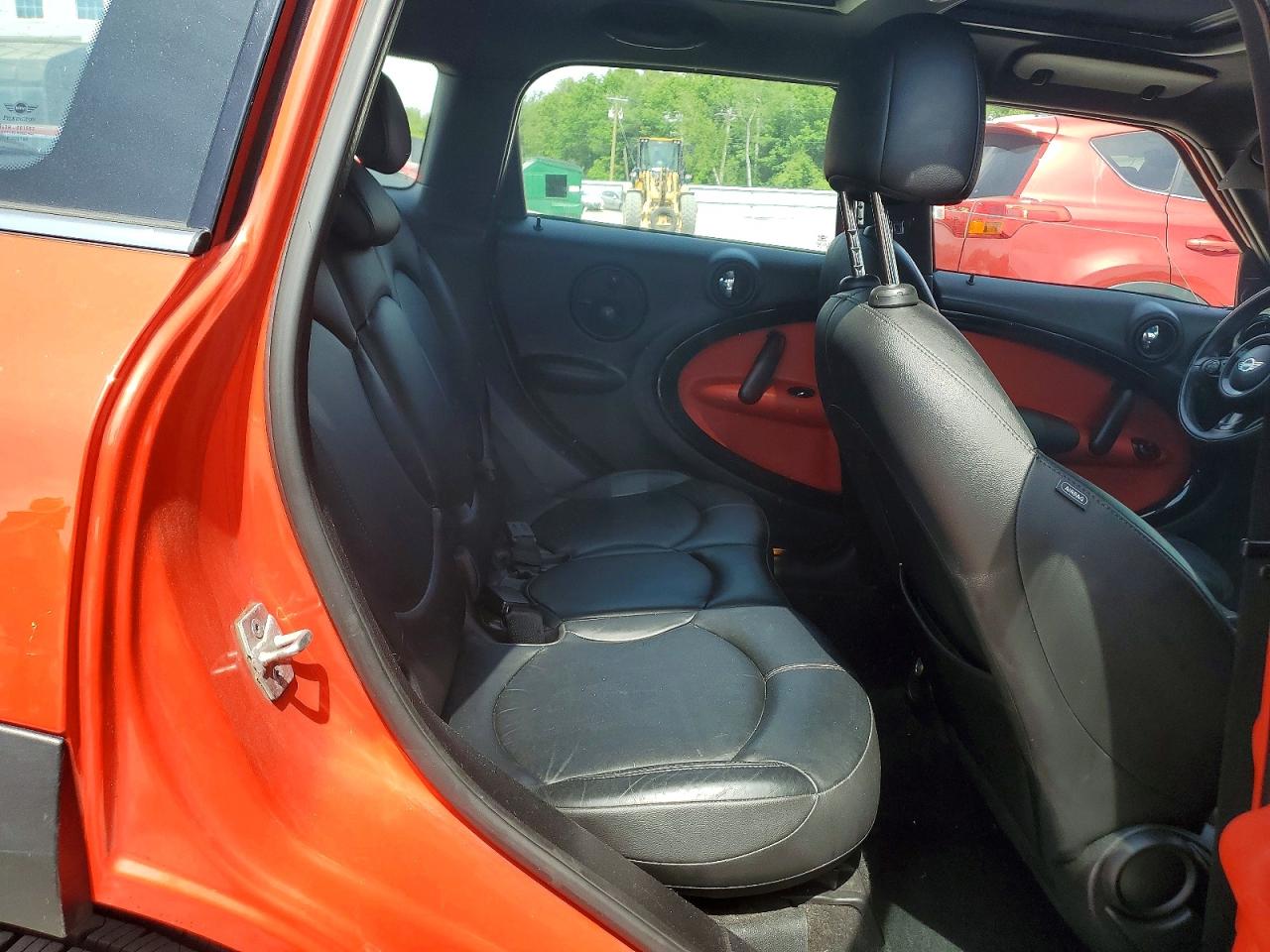 2012 Mini Cooper S Countryman Красный vin: WMWZC5C53CWL61174