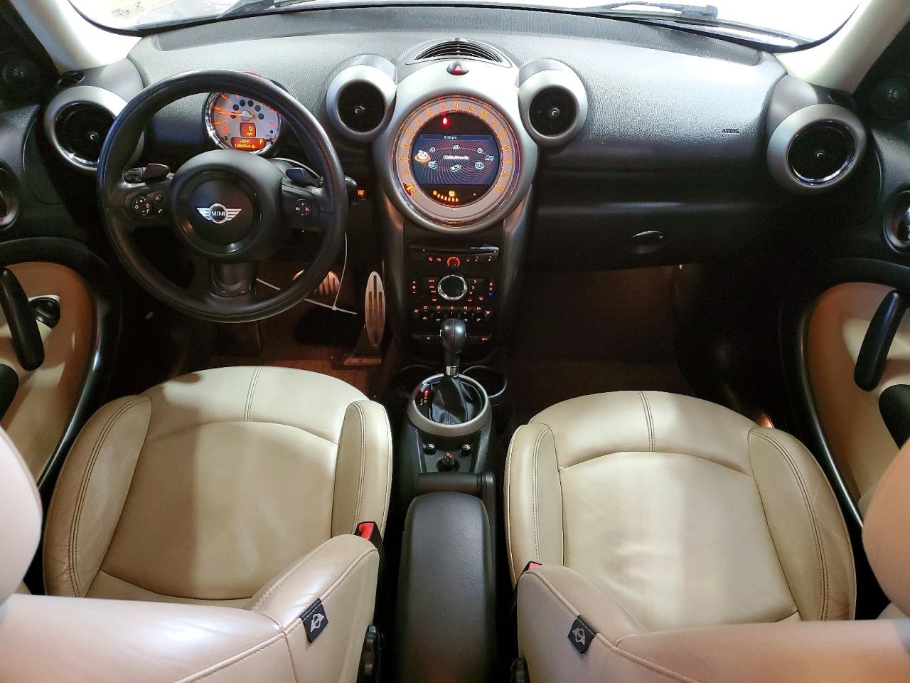 2012 Mini Cooper S Countryman Brown vin: WMWZC5C53CWL62454