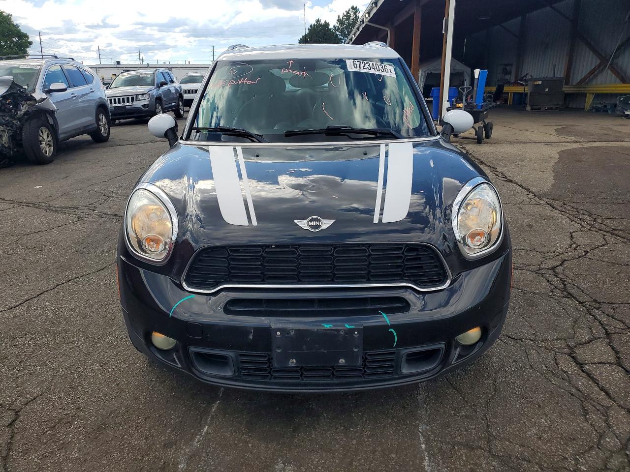 2013 Mini Cooper S Countryman Черный vin: WMWZC5C53DWP30746