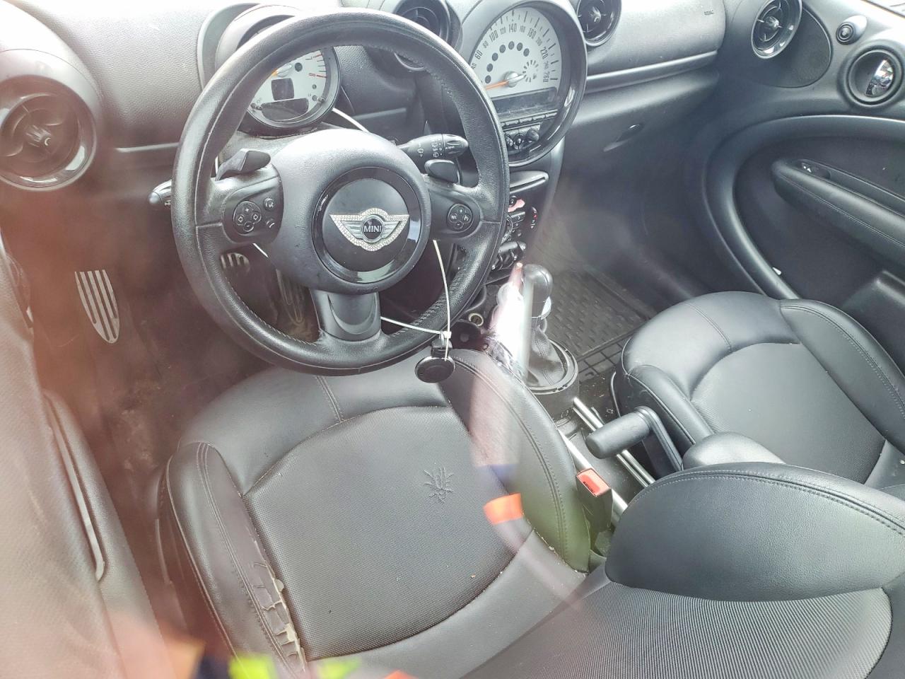 2014 Mini Cooper S Countryman Синий vin: WMWZC5C53EWP37830