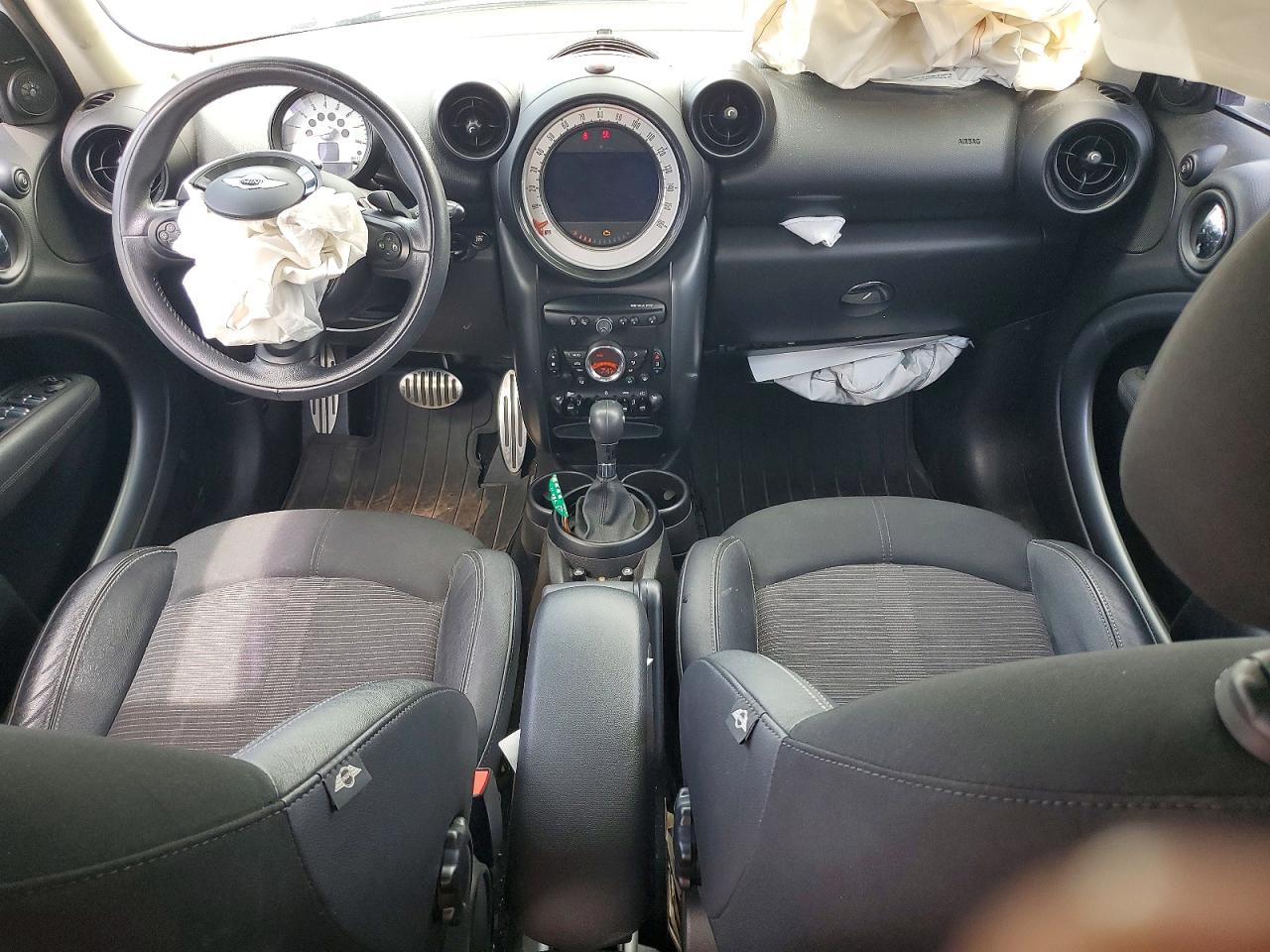 2014 Mini Cooper S Countryman Black vin: WMWZC5C53EWP38086