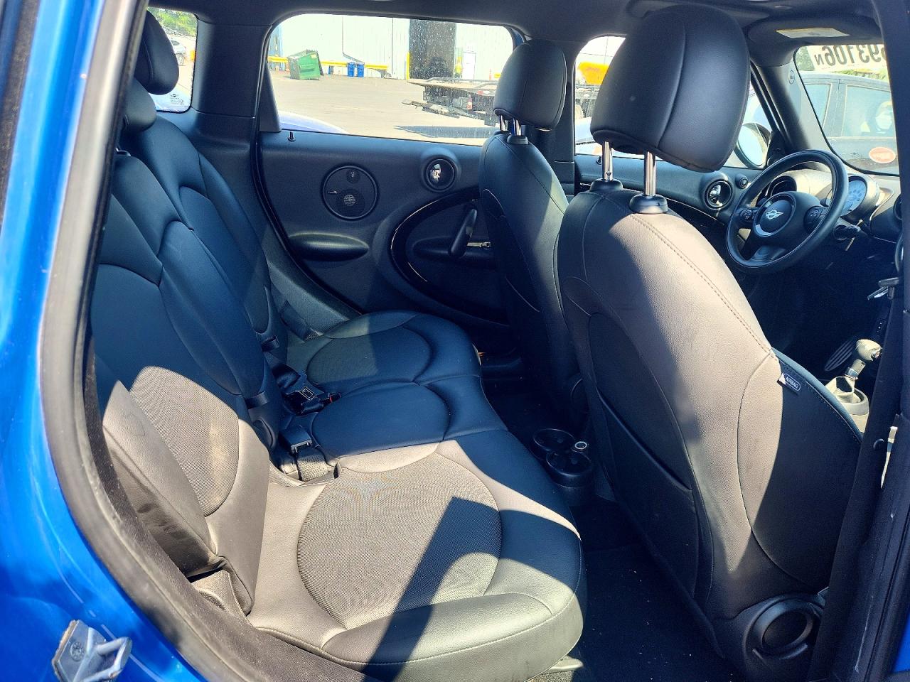 2014 Mini Cooper S Countryman Blue vin: WMWZC5C53EWP38248