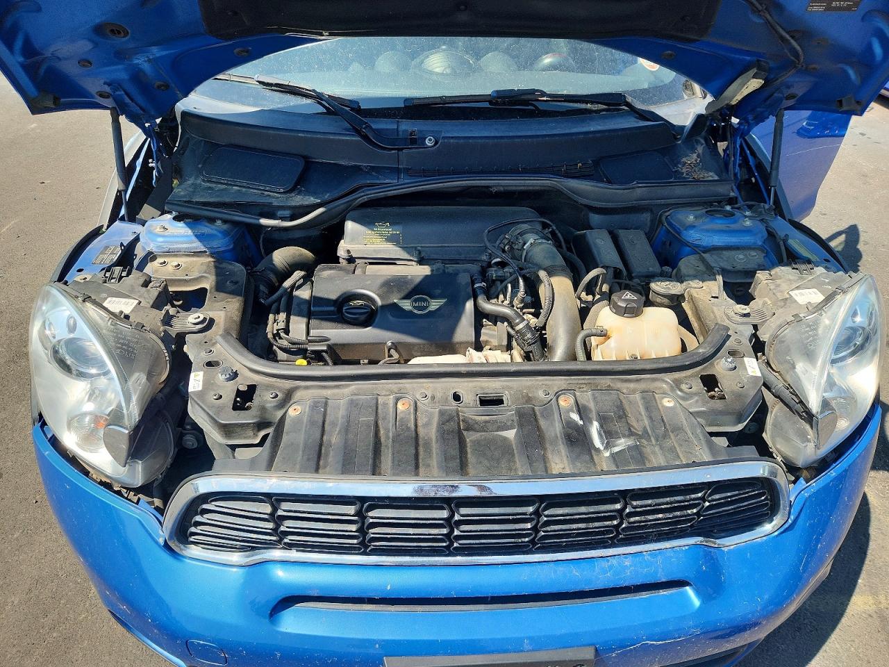 2014 Mini Cooper S Countryman Blue vin: WMWZC5C53EWP38248