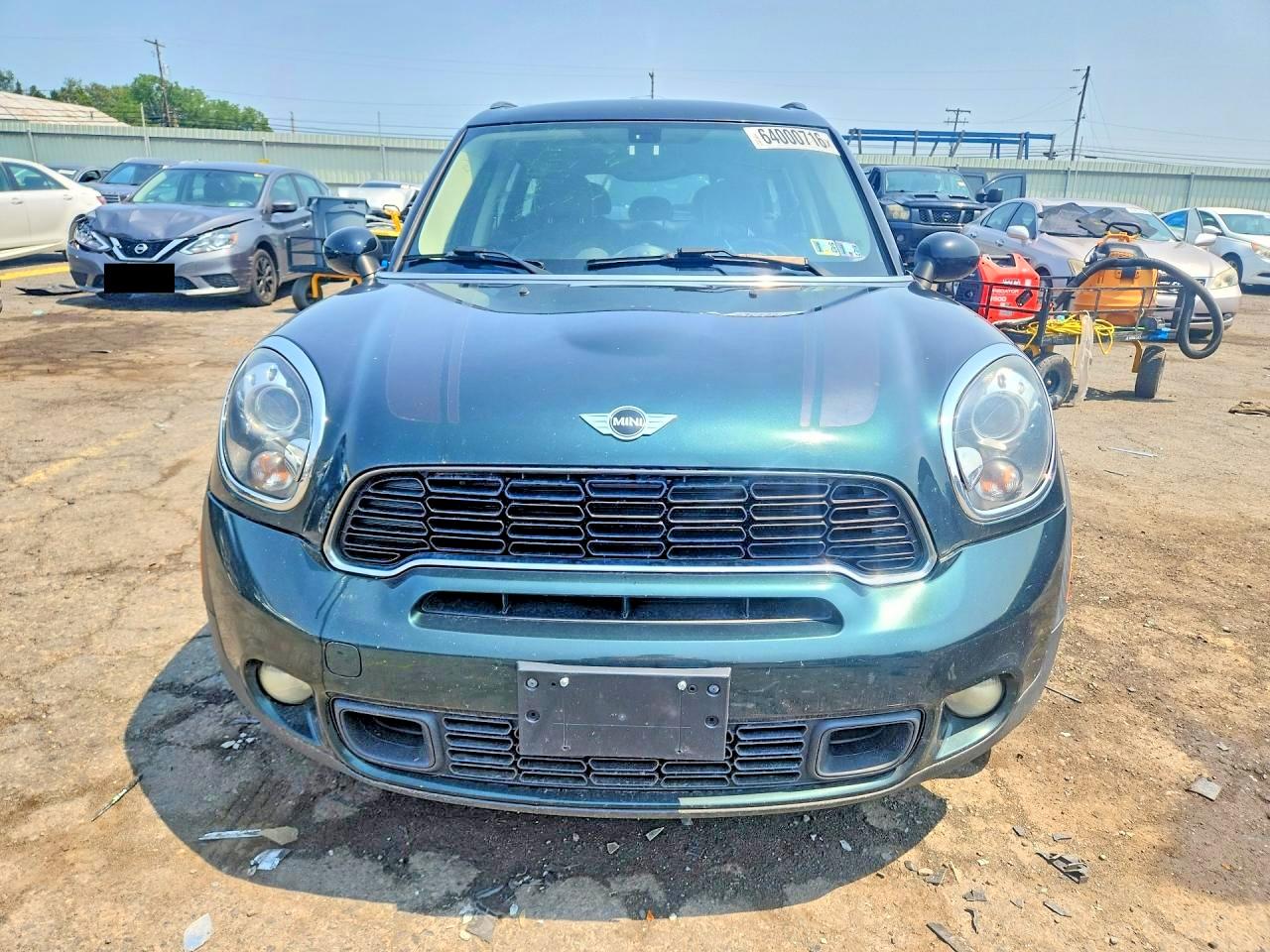 2014 Mini Cooper S Countryman Green vin: WMWZC5C53EWP40596
