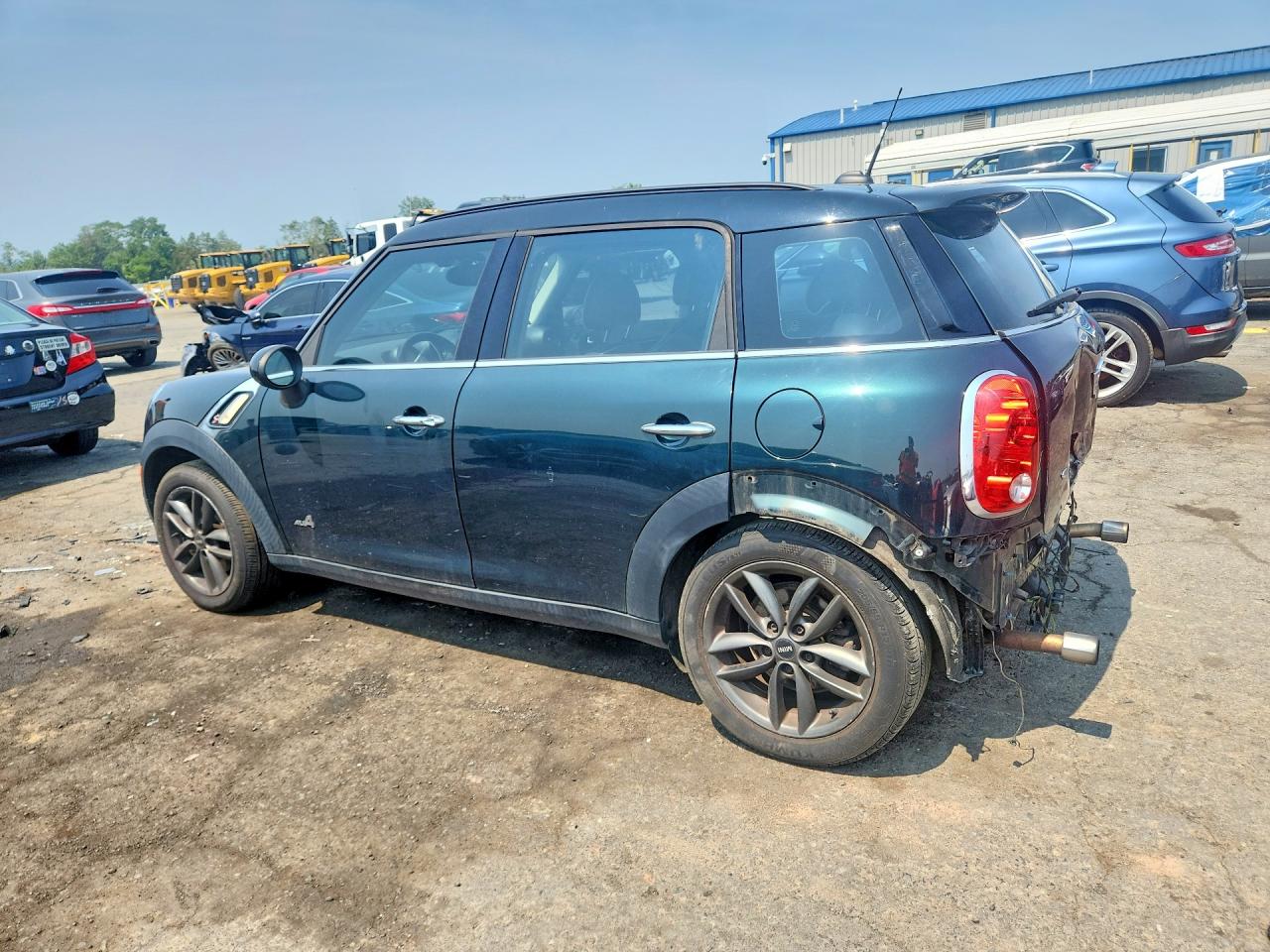 2014 Mini Cooper S Countryman Green vin: WMWZC5C53EWP40596