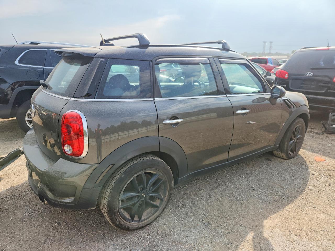 2014 Mini Cooper S Countryman Серый vin: WMWZC5C53EWP41523